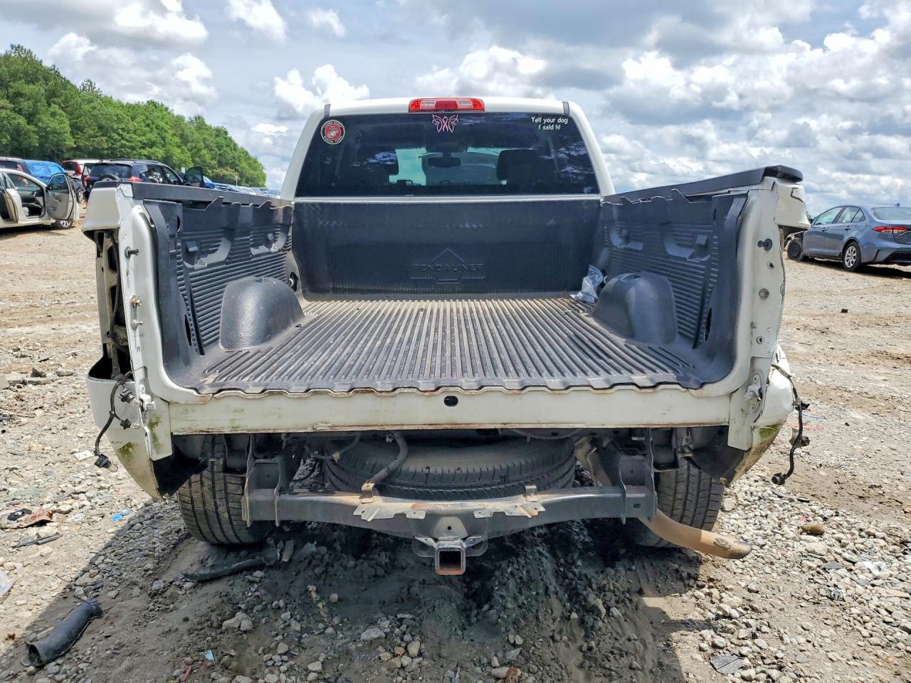 2015 Chevrolet Silverado K1500 White vin: 1GCVKPEC7FZ430592
