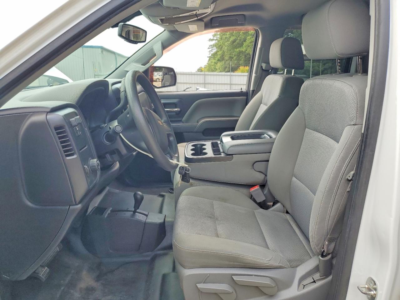 2015 Chevrolet Silverado K1500 White vin: 1GCVKPEC7FZ430592