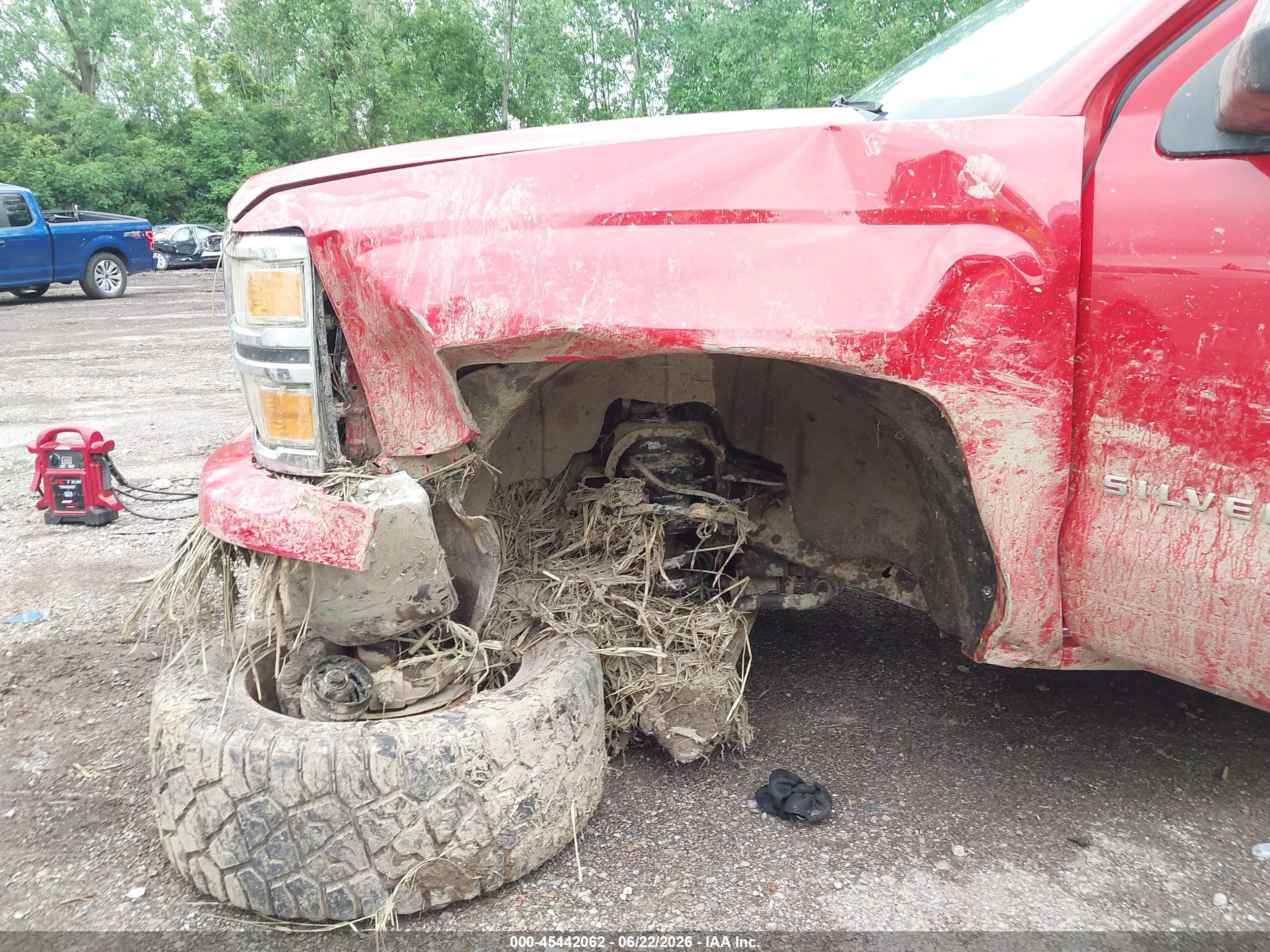 2015 Chevrolet Silverado 1500 Ls Red vin: 1GCVKPEC8FZ382097