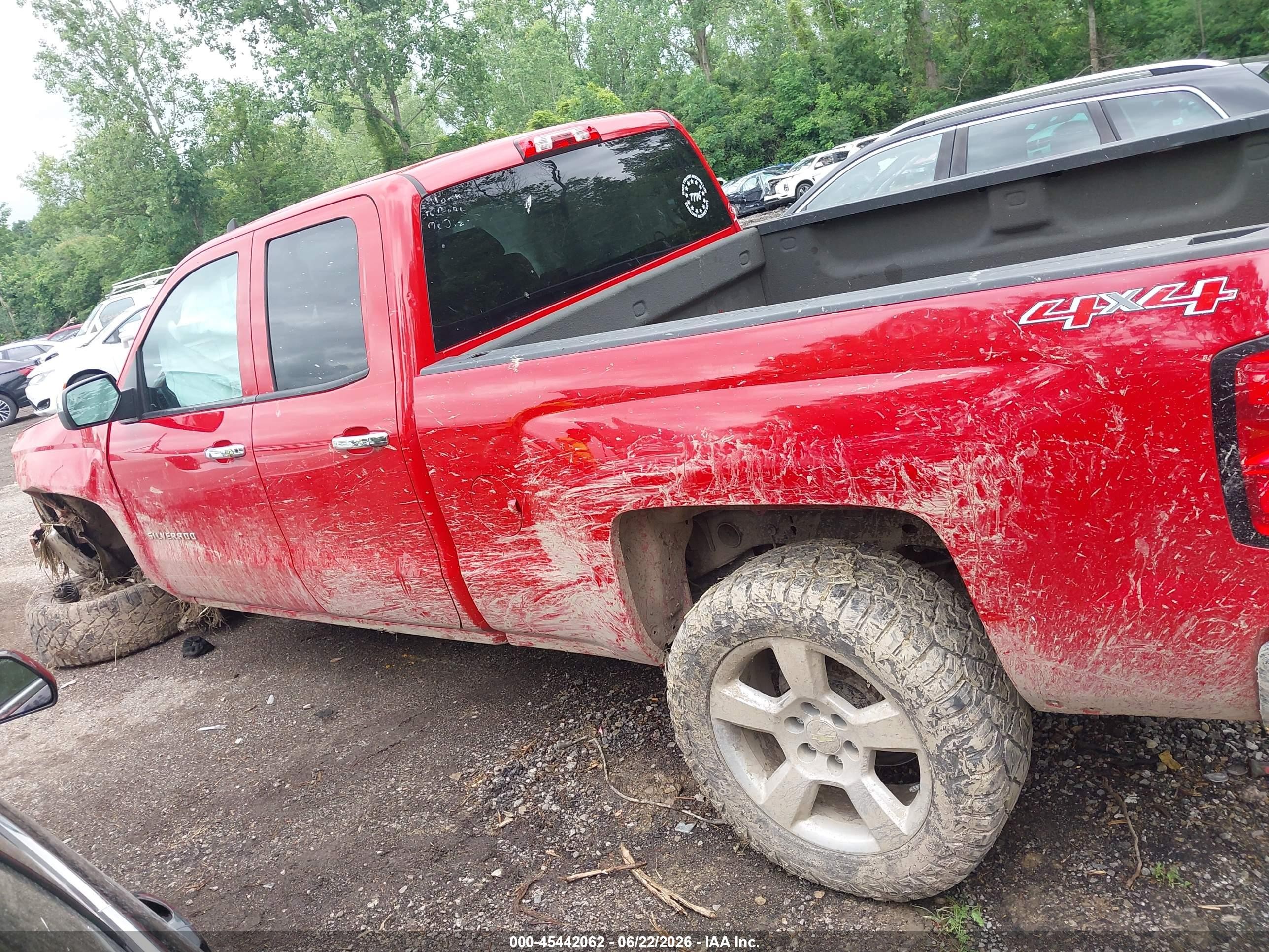 2015 Chevrolet Silverado 1500 Ls Red vin: 1GCVKPEC8FZ382097