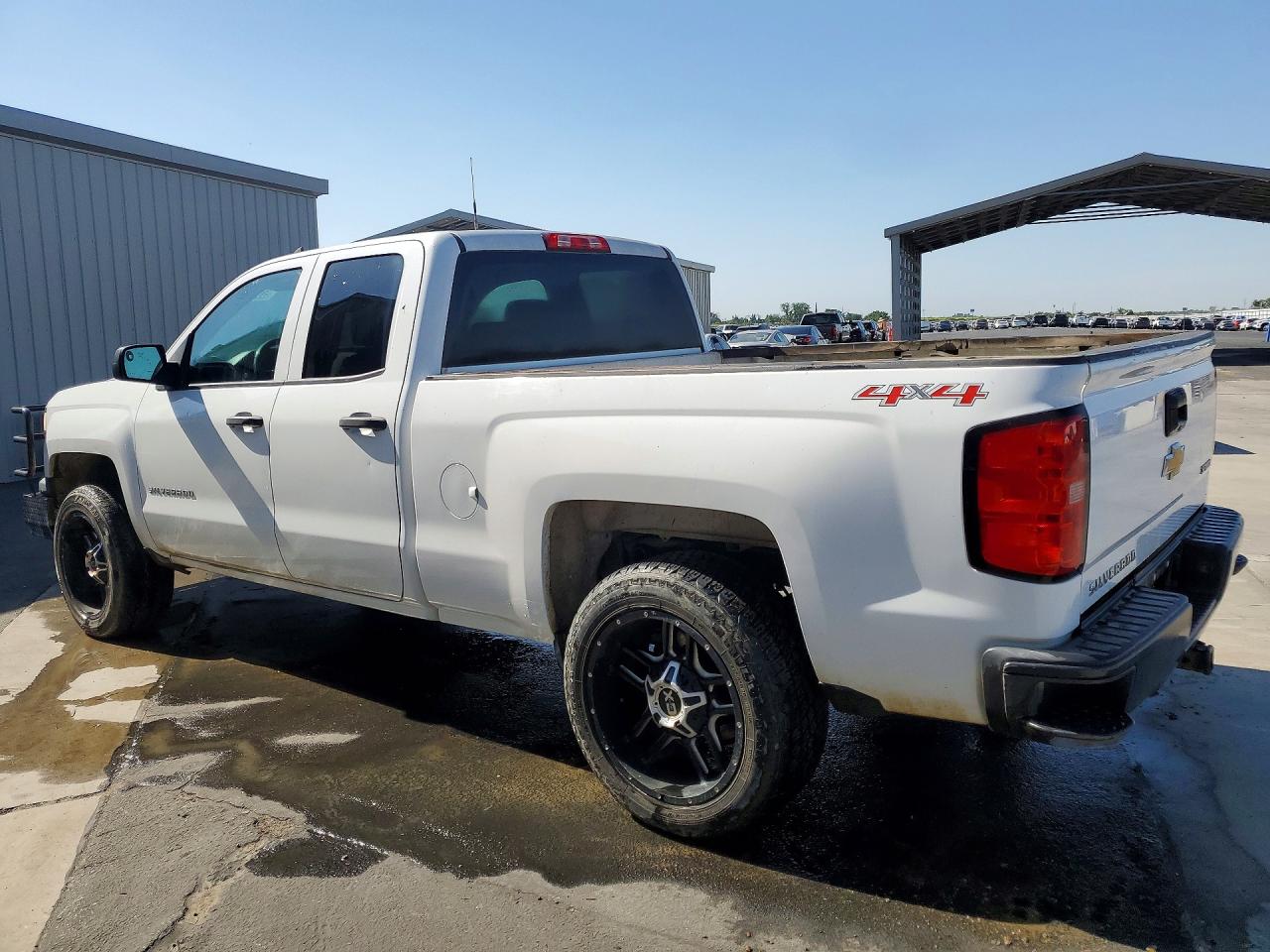 2015 Chevrolet Silverado K1500 White vin: 1GCVKPEC9FZ218499