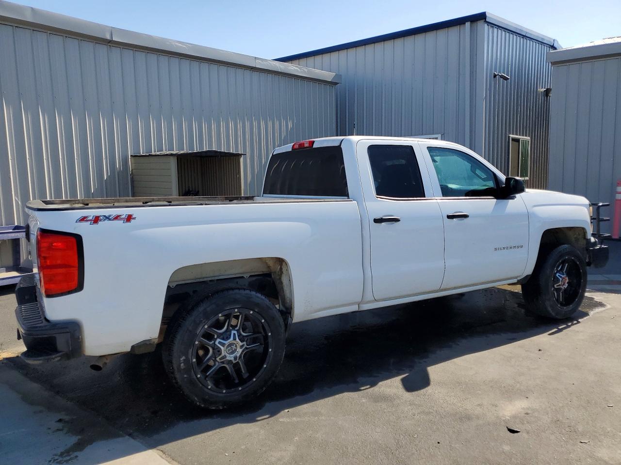 2015 Chevrolet Silverado K1500 White vin: 1GCVKPEC9FZ218499