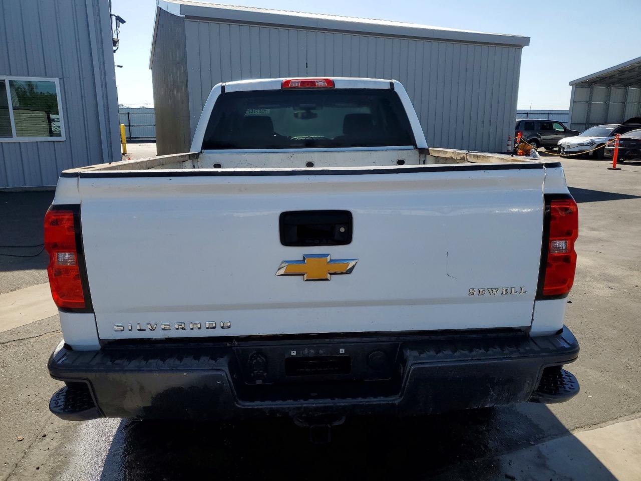 2015 Chevrolet Silverado K1500 White vin: 1GCVKPEC9FZ218499