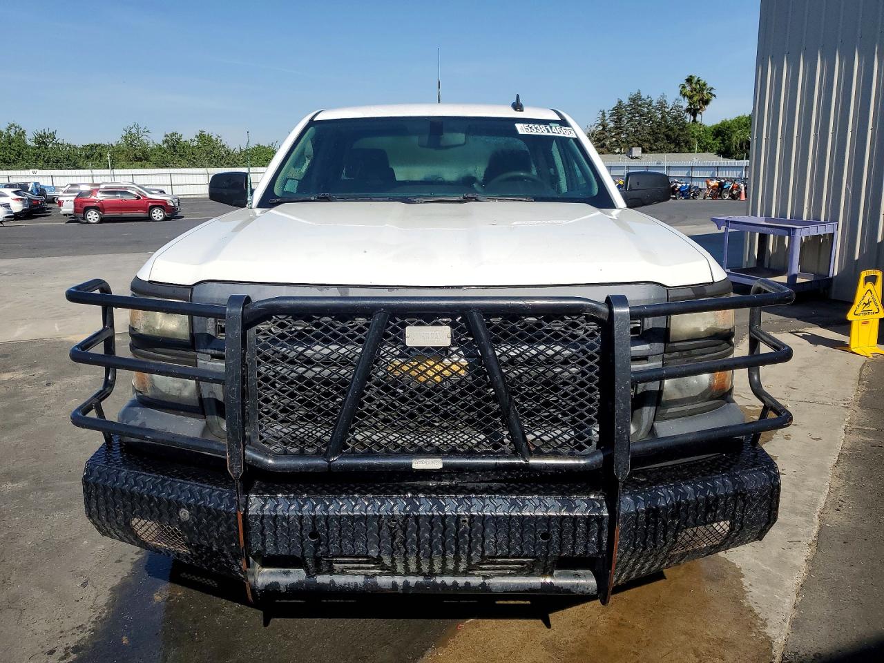 2015 Chevrolet Silverado K1500 White vin: 1GCVKPEC9FZ218499