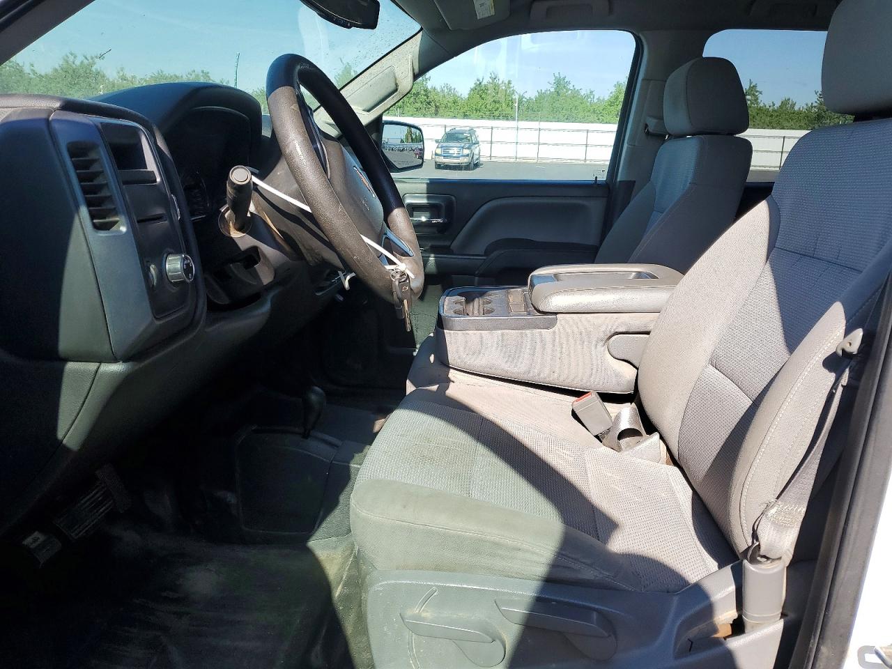 2015 Chevrolet Silverado K1500 White vin: 1GCVKPEC9FZ218499