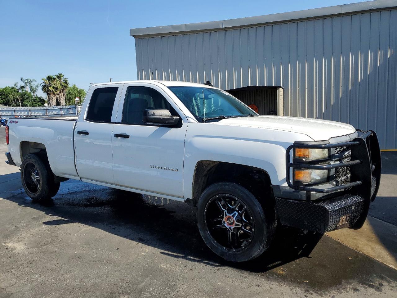 2015 Chevrolet Silverado K1500 White vin: 1GCVKPEC9FZ218499