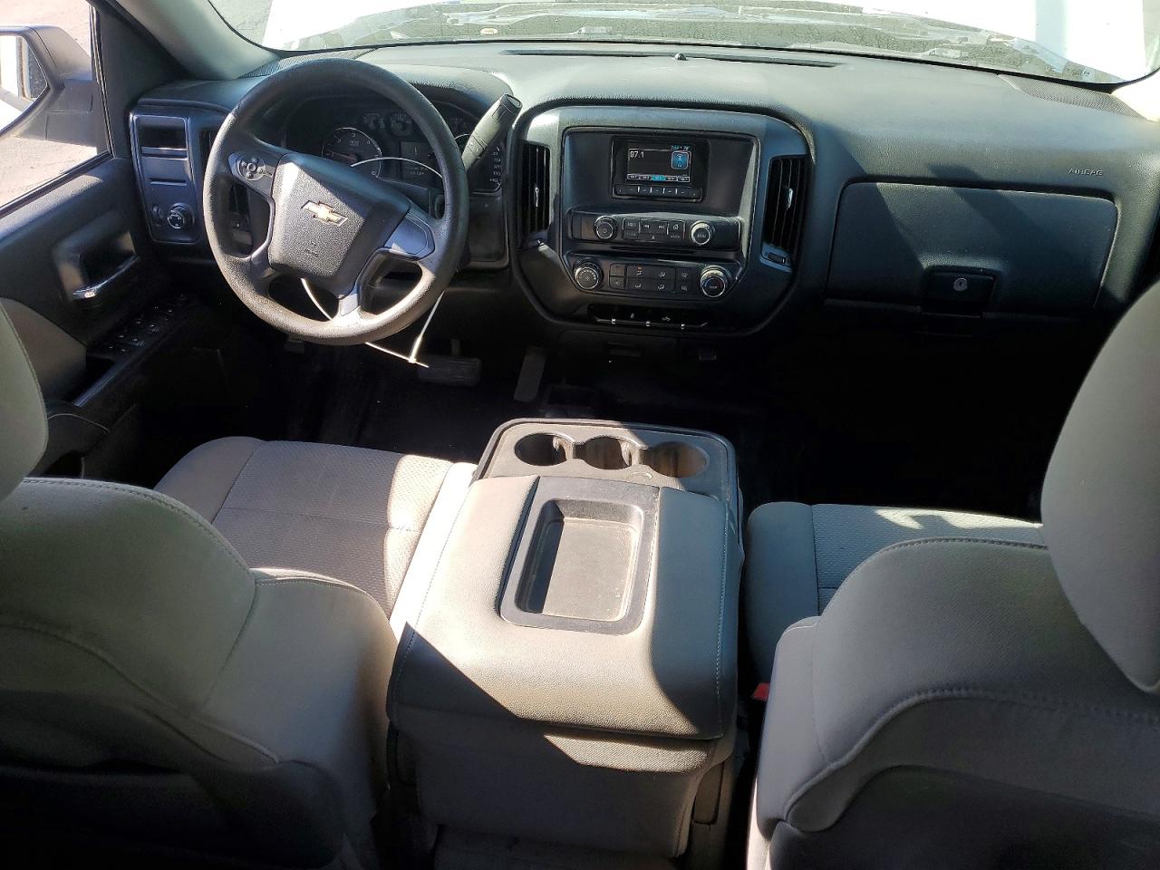 2015 Chevrolet Silverado K1500 White vin: 1GCVKPEC9FZ218499