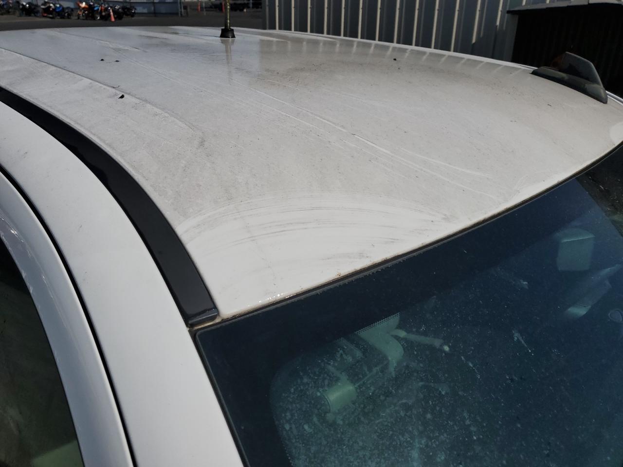2015 Chevrolet Silverado K1500 White vin: 1GCVKPEC9FZ218499 Damage: Roof Panel, Rust, 1/2 To 1 Inch