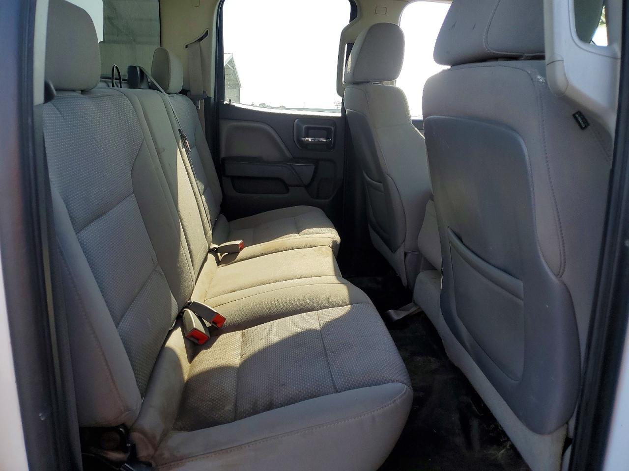 2015 Chevrolet Silverado K1500 White vin: 1GCVKPEC9FZ218499