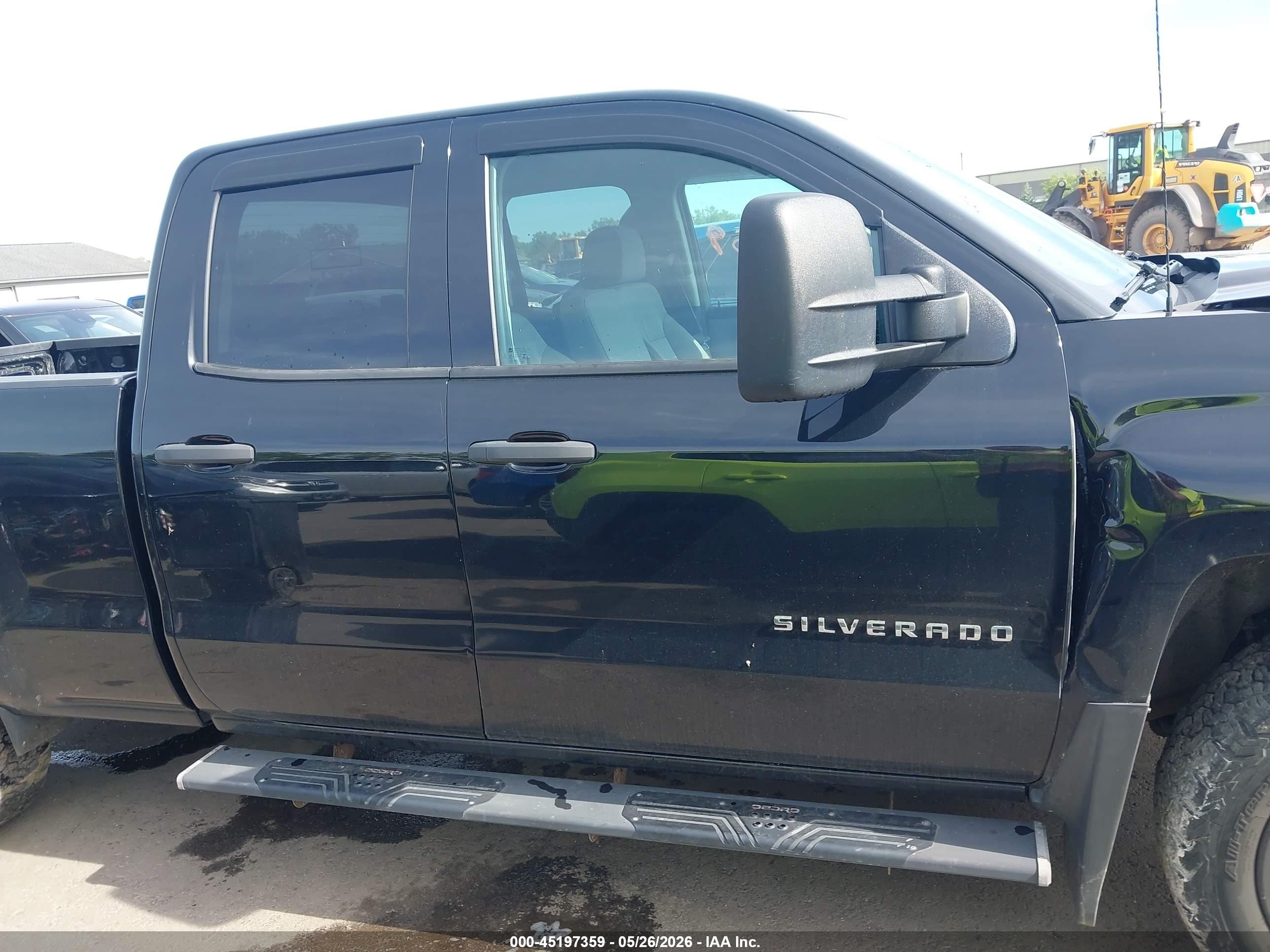 2015 Chevrolet Silverado 1500 Wt Black vin: 1GCVKPEC9FZ264785