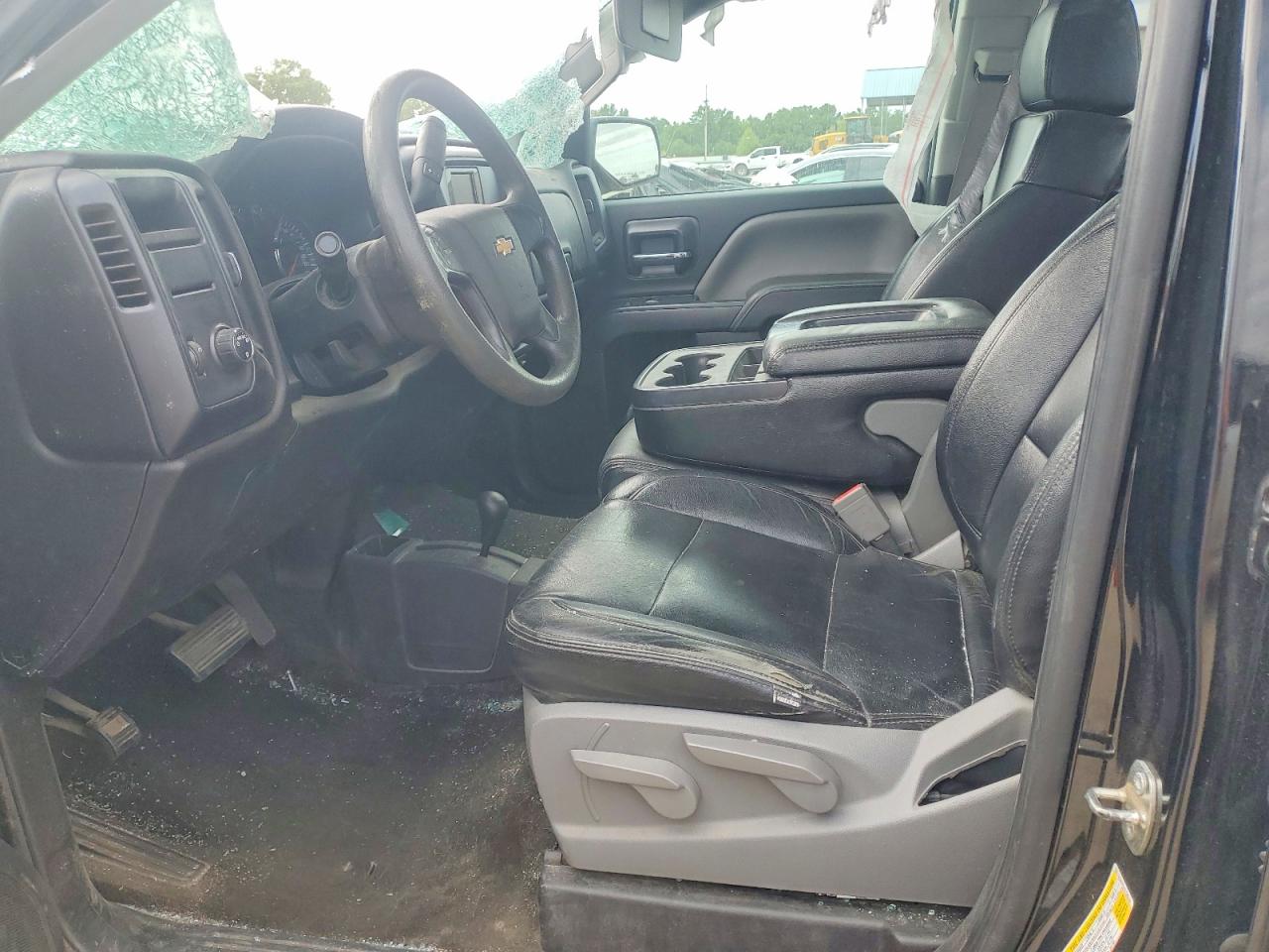 2015 Chevrolet Silverado K1500 Black vin: 1GCVKPECXFZ385342
