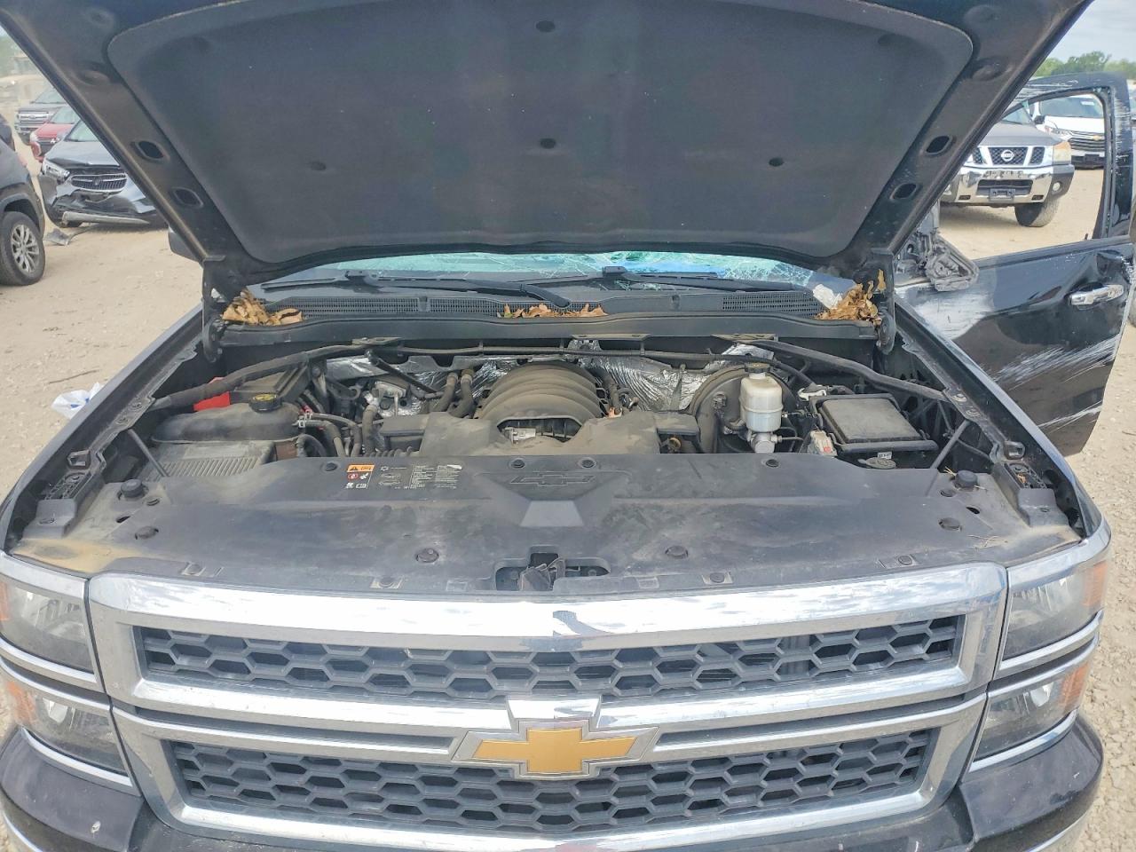 2015 Chevrolet Silverado K1500 Black vin: 1GCVKPECXFZ385342