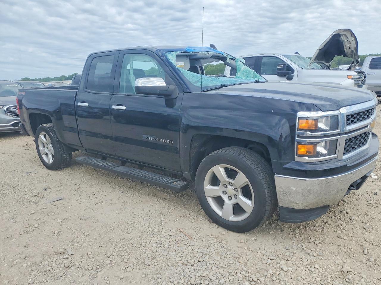 2015 Chevrolet Silverado K1500 Black vin: 1GCVKPECXFZ385342