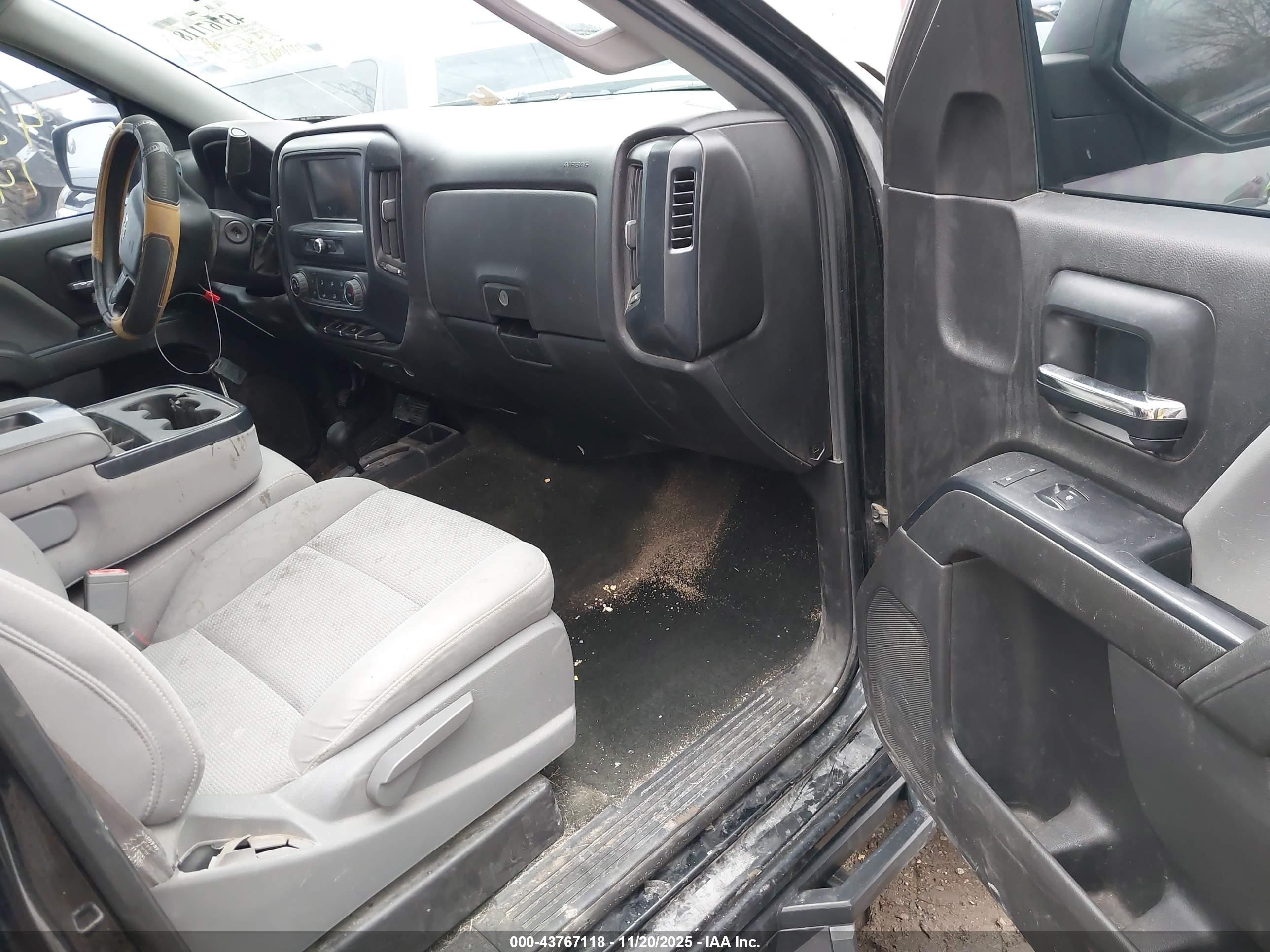 2016 Chevrolet Silverado 1500 Custom Black vin: 1GCVKPEH0GZ186488