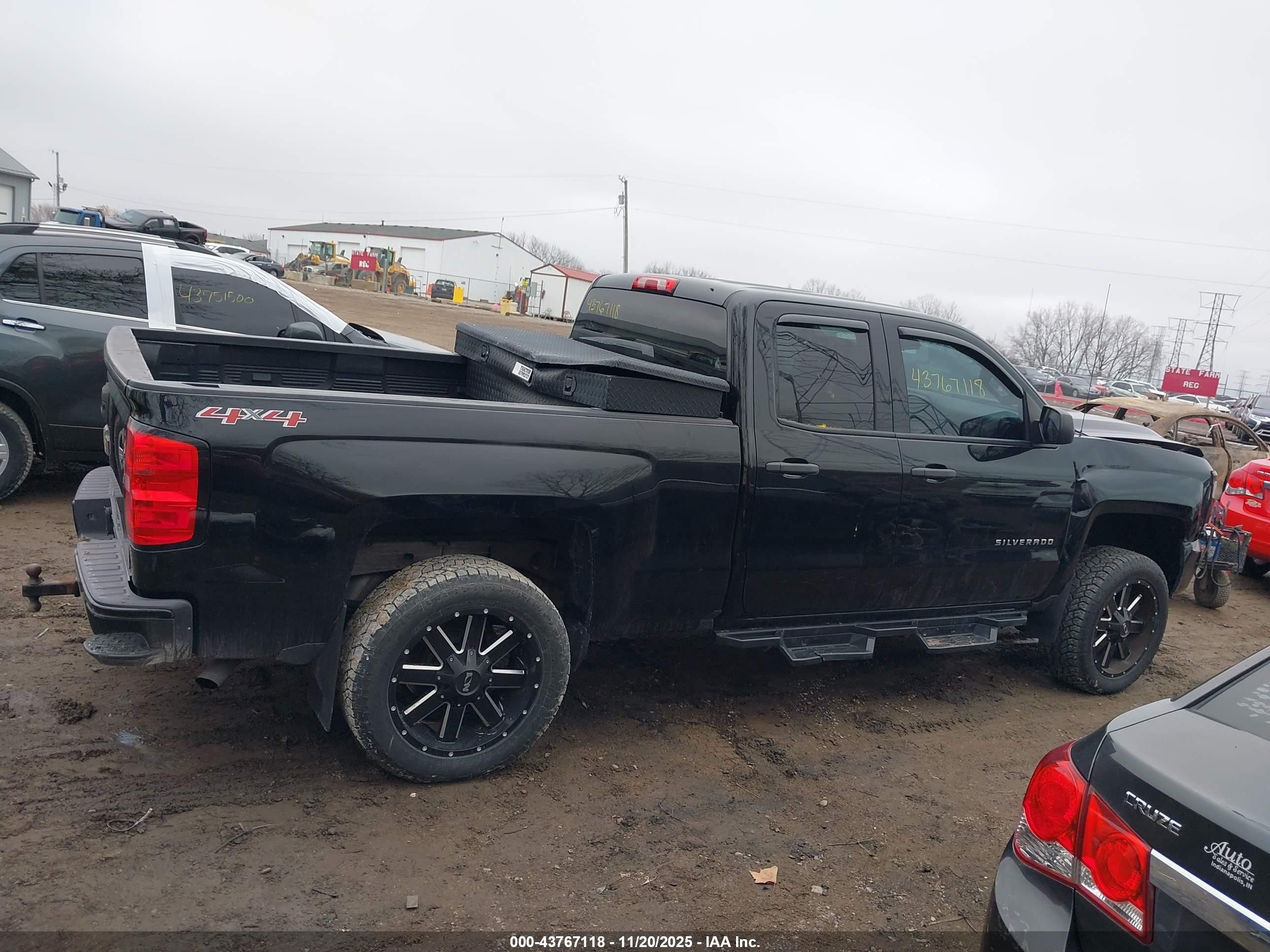 2016 Chevrolet Silverado 1500 Custom Black vin: 1GCVKPEH0GZ186488