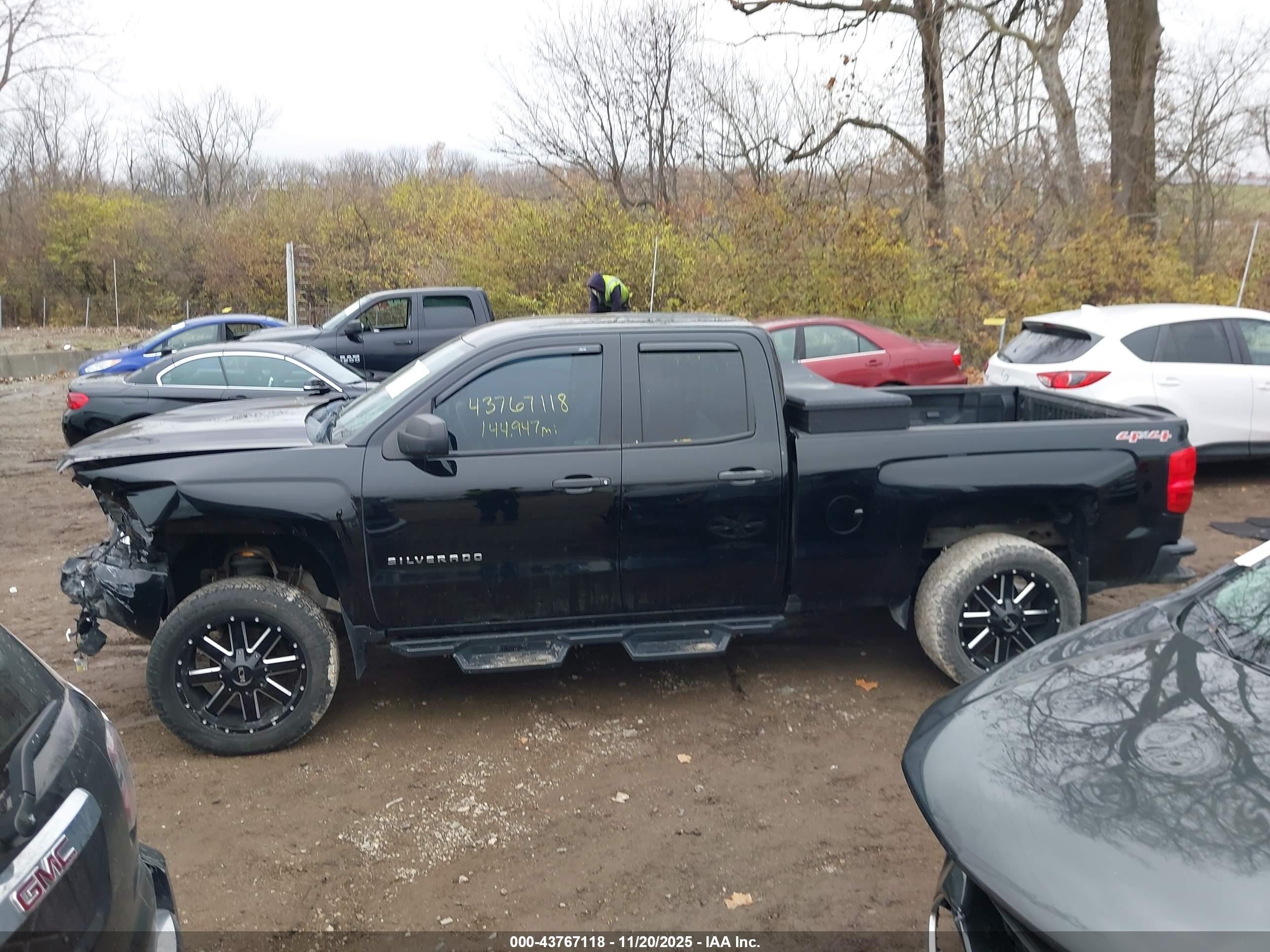 2016 Chevrolet Silverado 1500 Custom Black vin: 1GCVKPEH0GZ186488