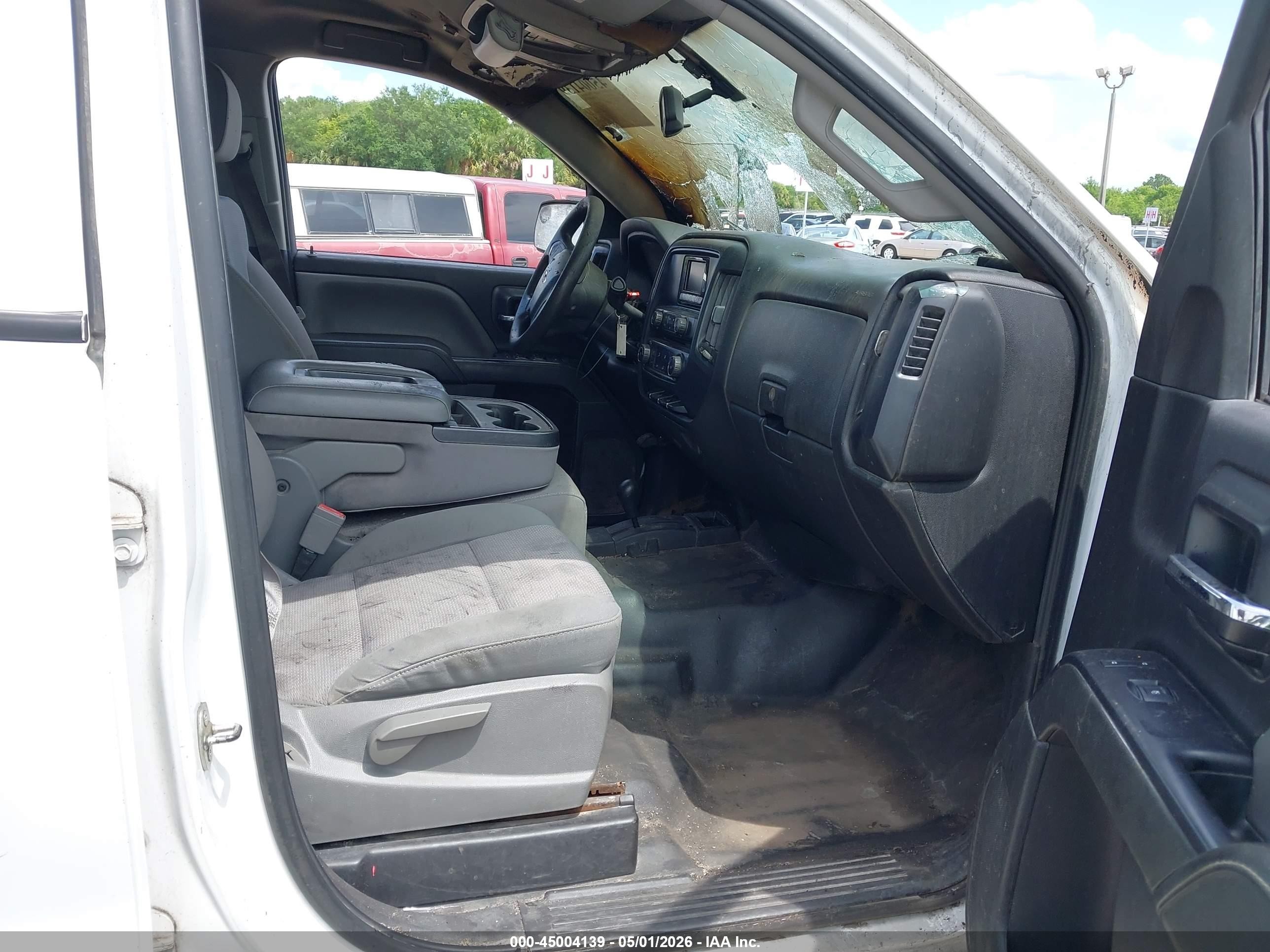 2015 Chevrolet Silverado 1500 Ls White vin: 1GCVKPEH1FZ241397