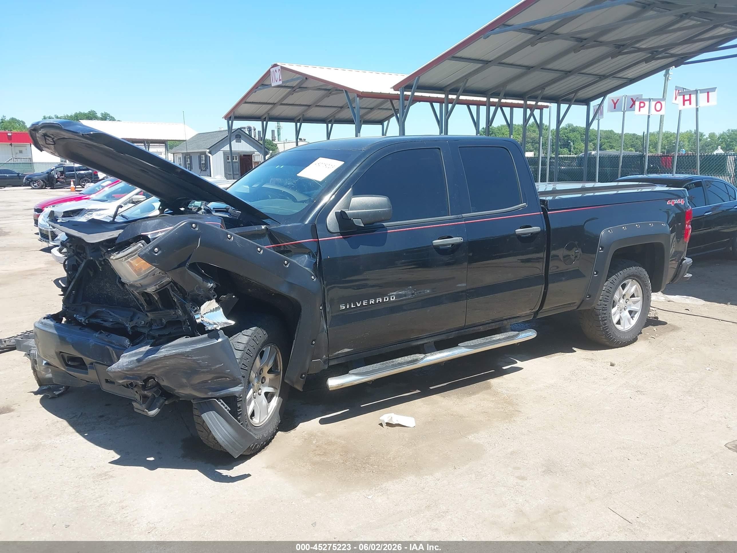 2015 Chevrolet Silverado 1500 Wt Black vin: 1GCVKPEH5FZ214168