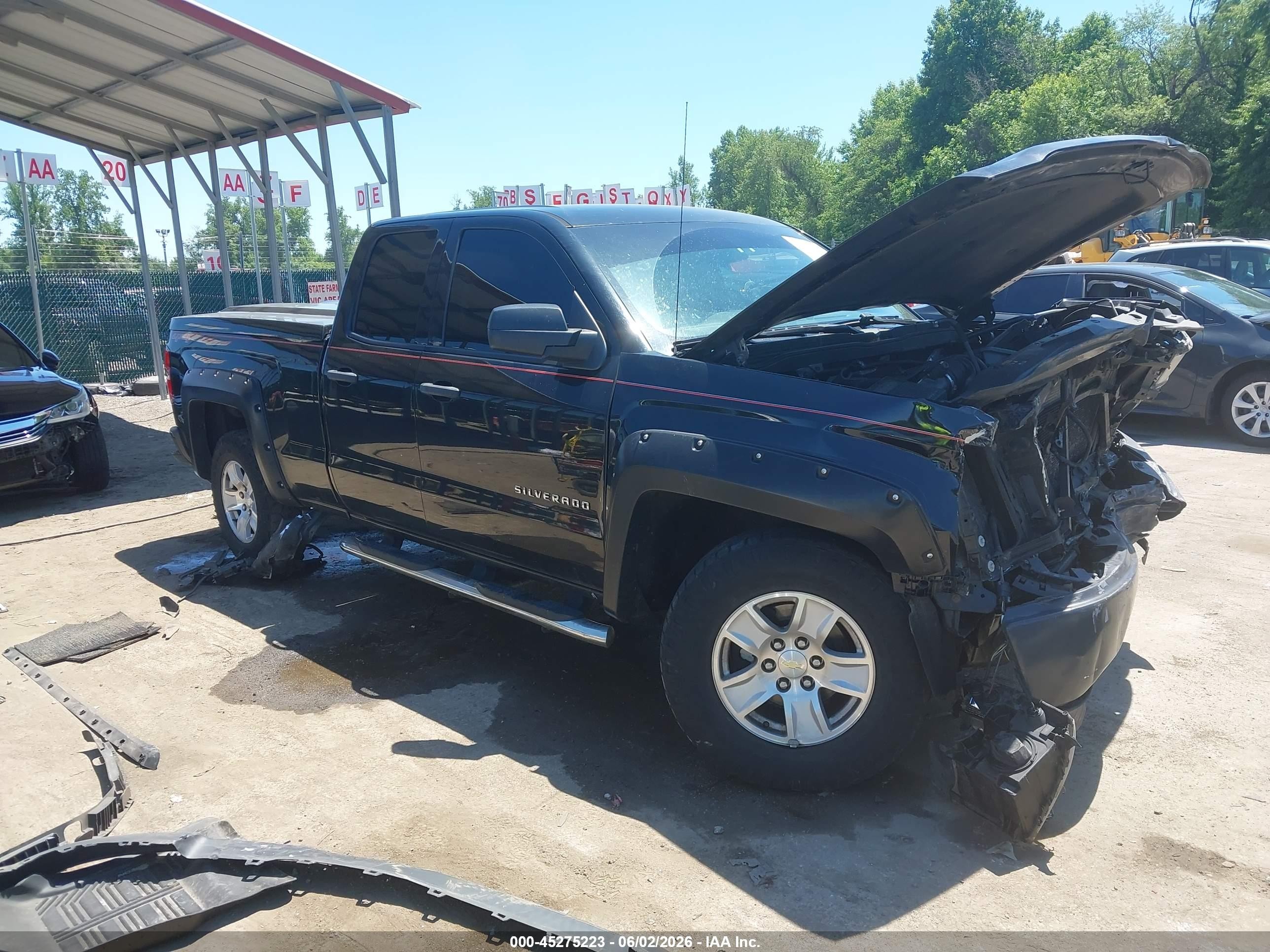 2015 Chevrolet Silverado 1500 Wt Black vin: 1GCVKPEH5FZ214168