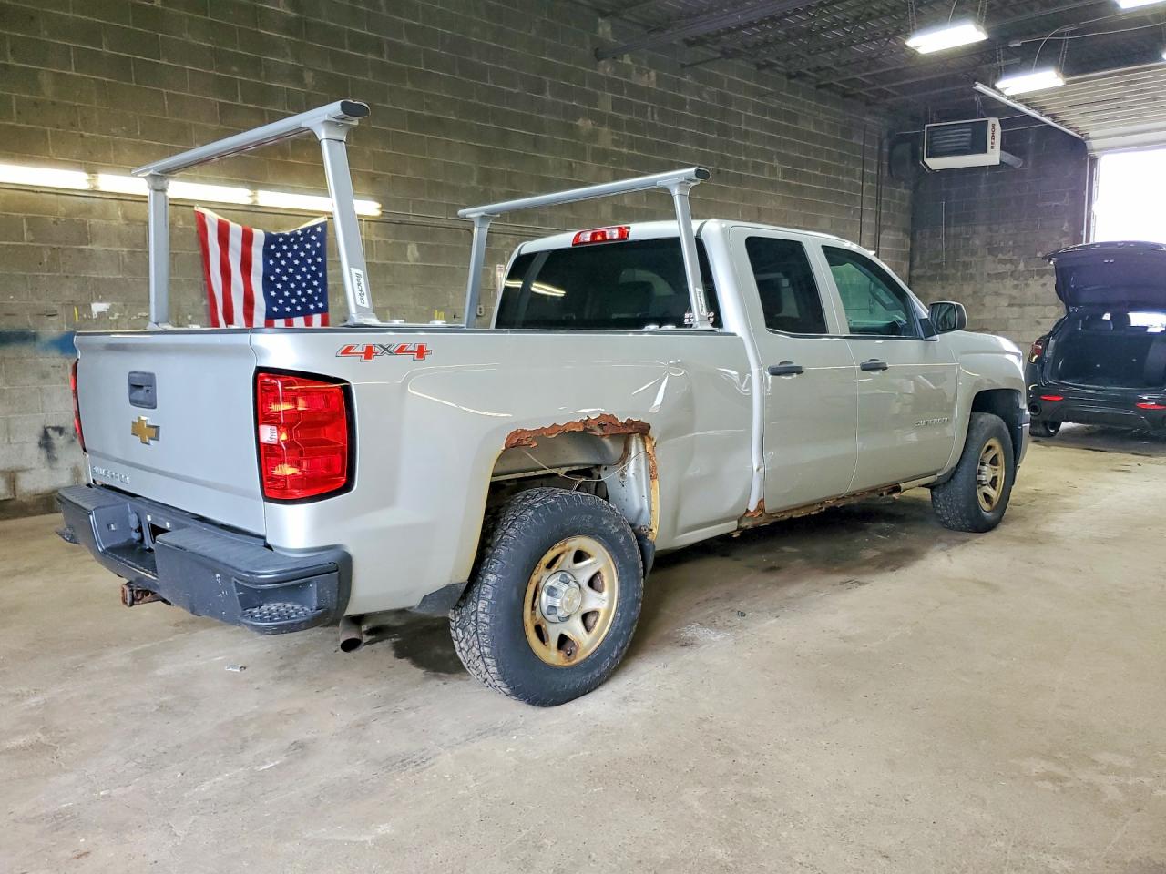 2015 Chevrolet Silverado K1500 Silver vin: 1GCVKPEH5FZ386796