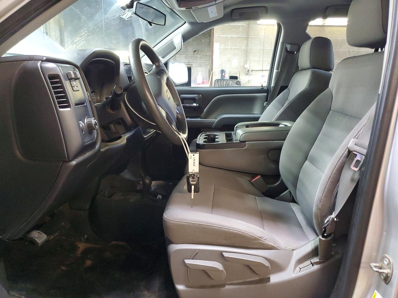 2015 Chevrolet Silverado K1500 Silver vin: 1GCVKPEH5FZ386796