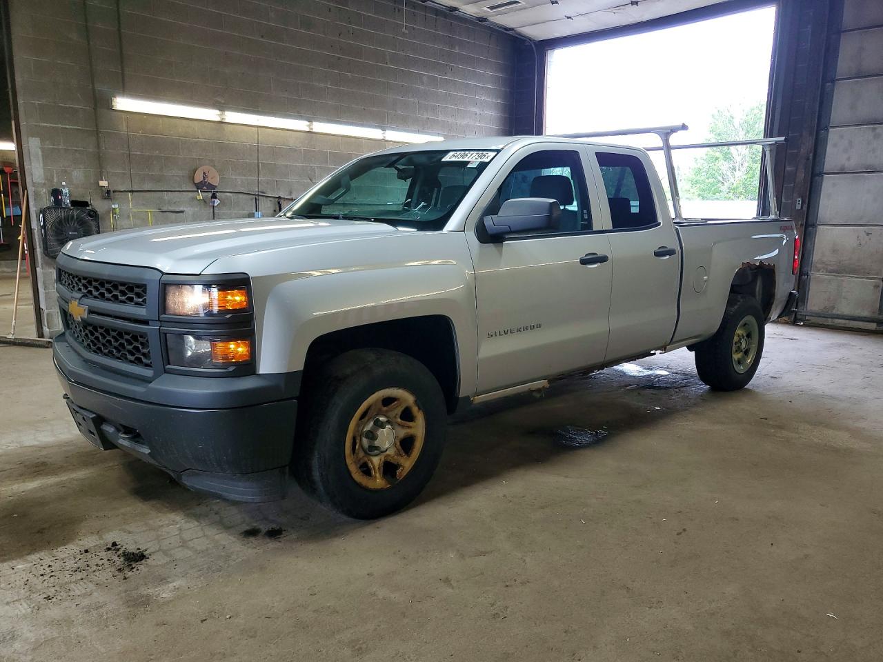 2015 Chevrolet Silverado K1500 Silver vin: 1GCVKPEH5FZ386796