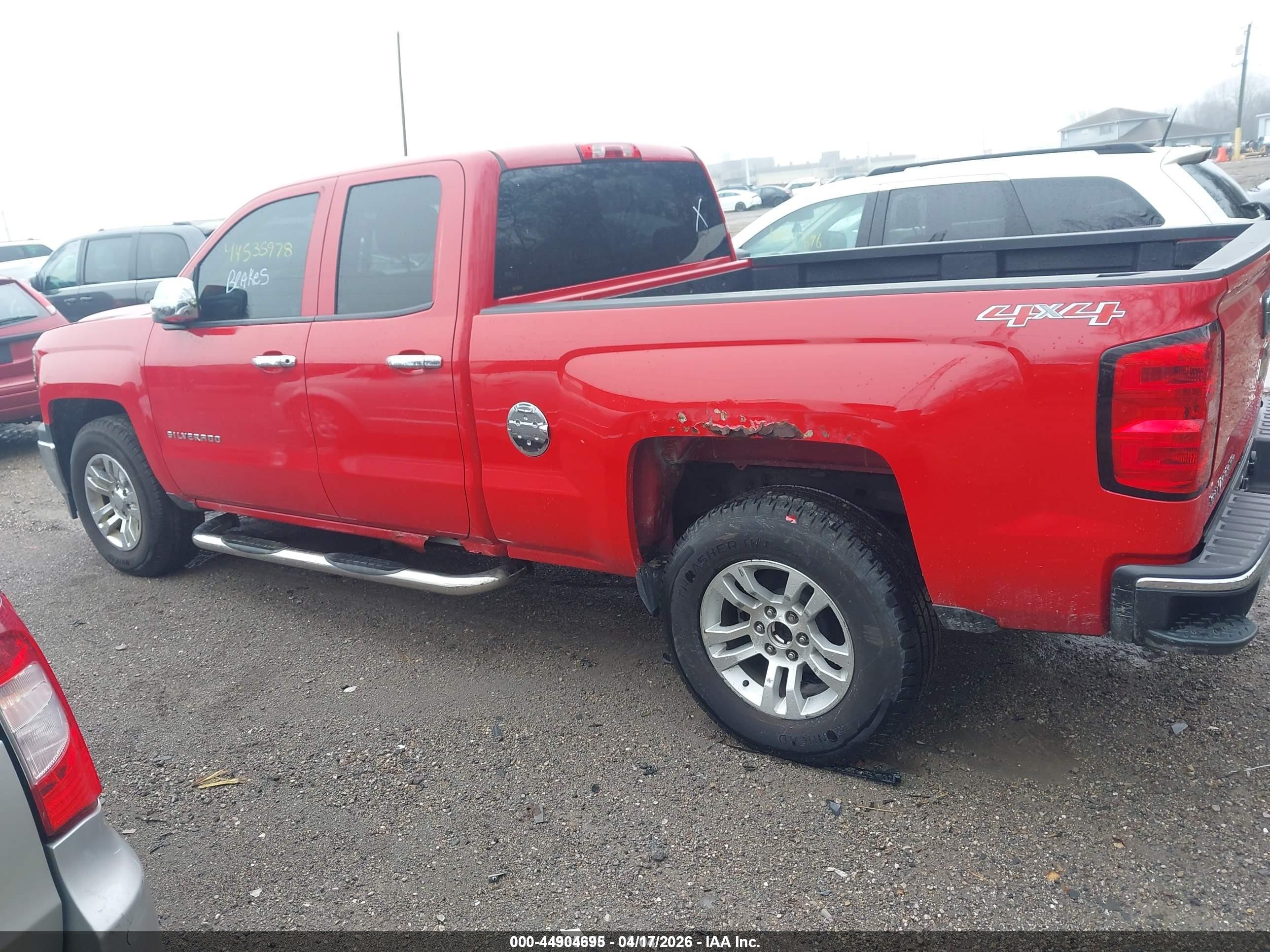 2014 Chevrolet Silverado 1500 Work Truck 1wt Красный vin: 1GCVKPEH6EZ184886