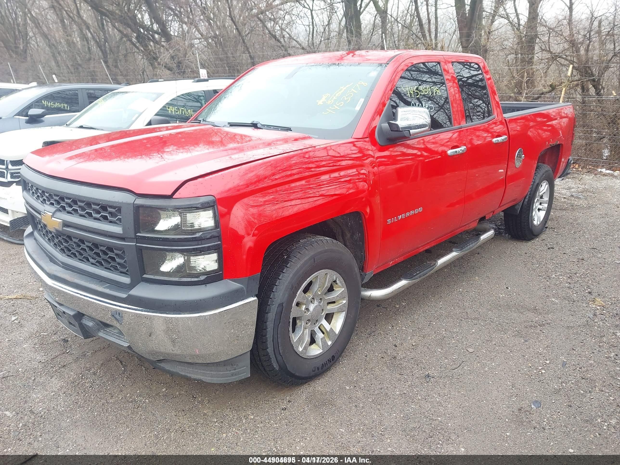 2014 Chevrolet Silverado 1500 Work Truck 1wt Красный vin: 1GCVKPEH6EZ184886
