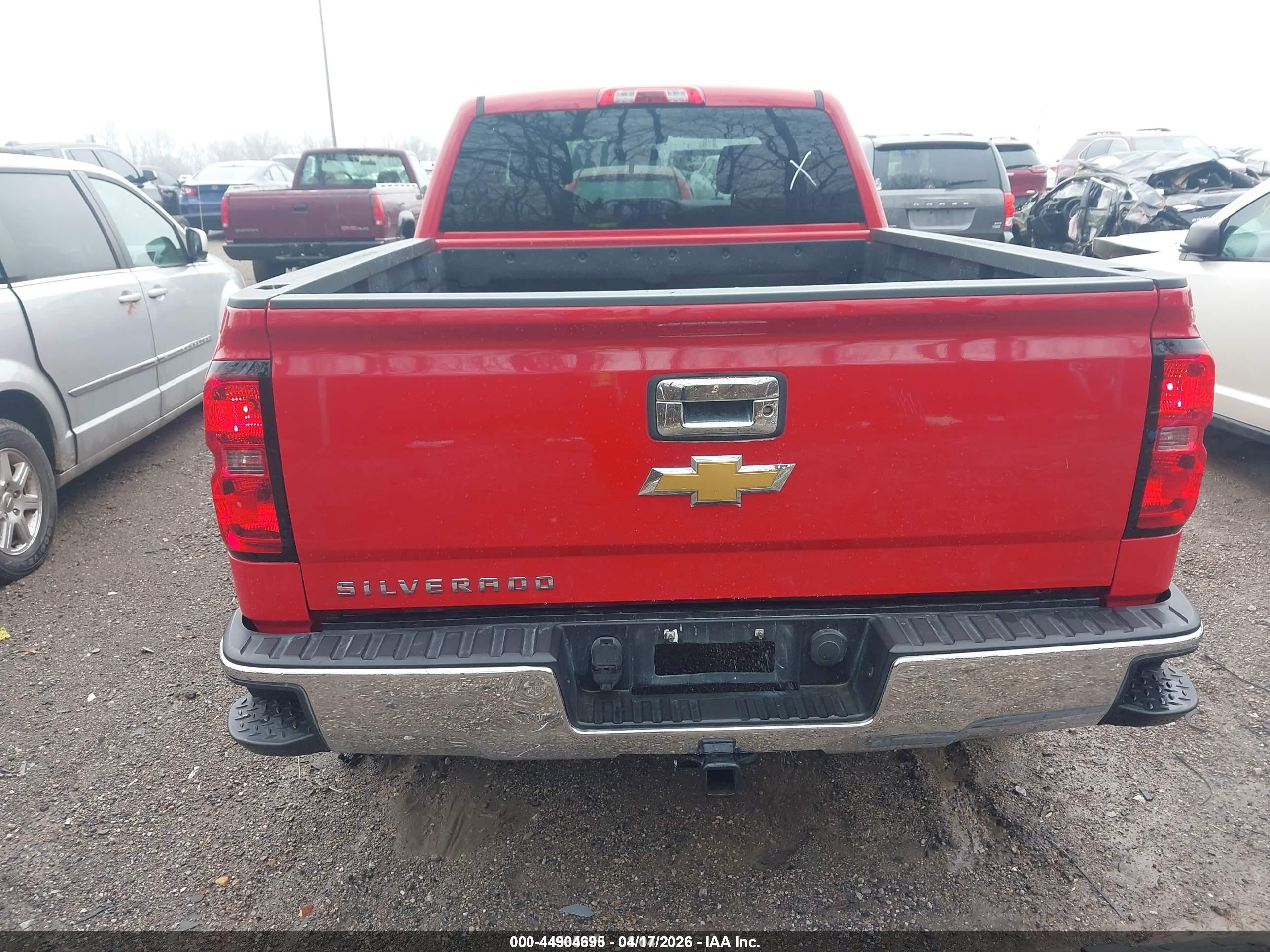 2014 Chevrolet Silverado 1500 Work Truck 1wt Красный vin: 1GCVKPEH6EZ184886
