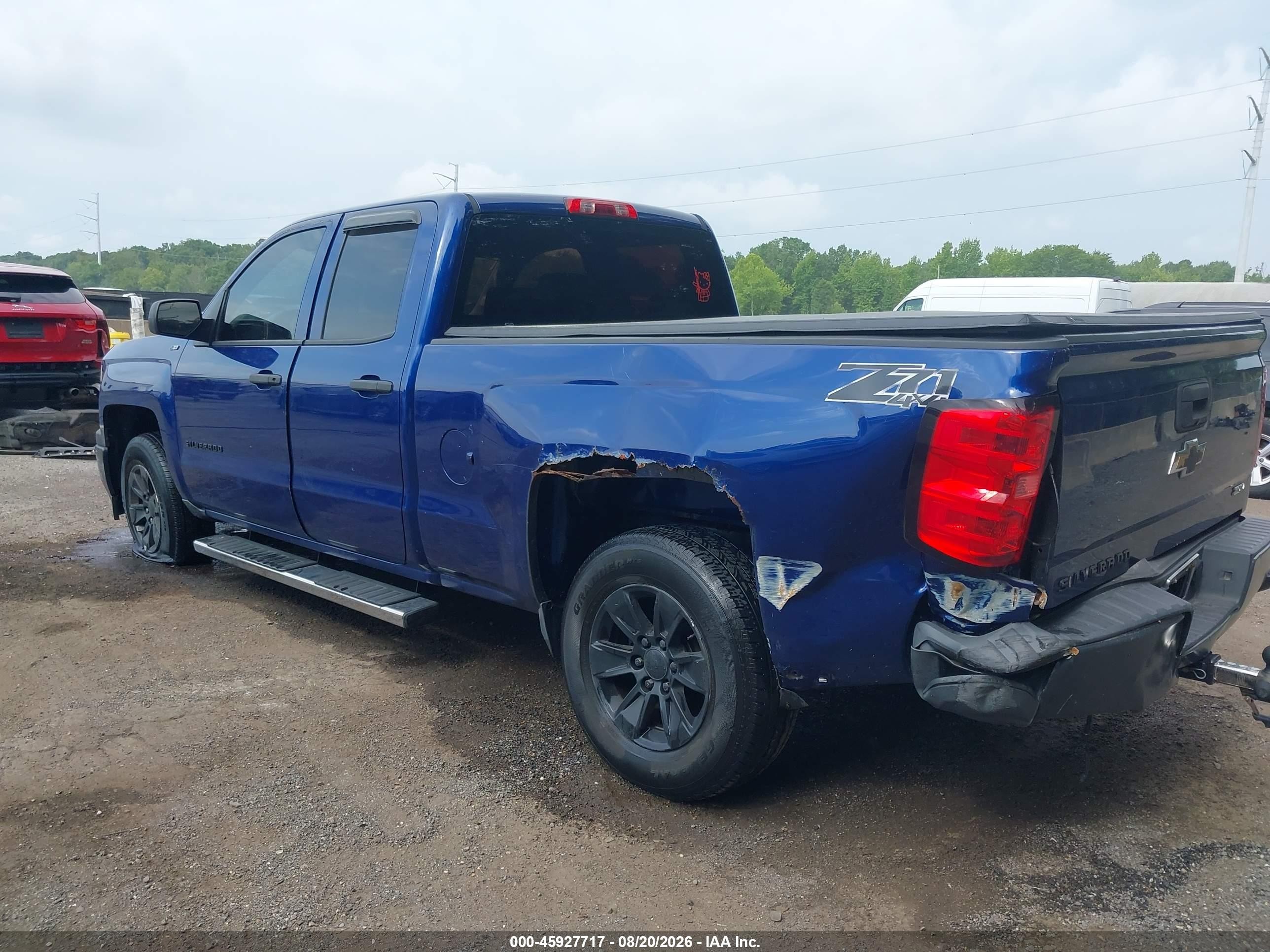 2014 Chevrolet Silverado 1500 Work Truck Blue vin: 1GCVKPEH8EZ341799