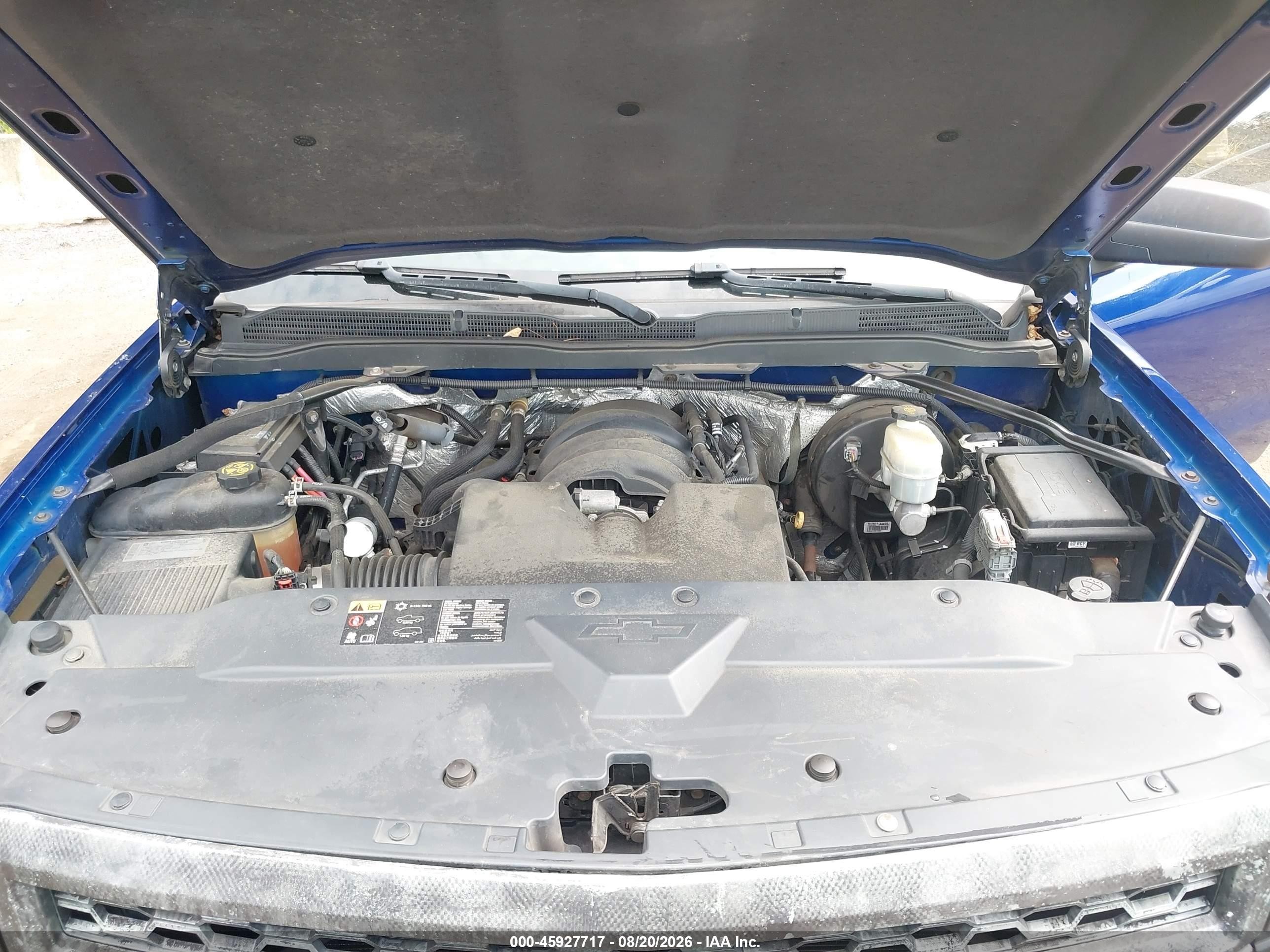 2014 Chevrolet Silverado 1500 Work Truck Blue vin: 1GCVKPEH8EZ341799