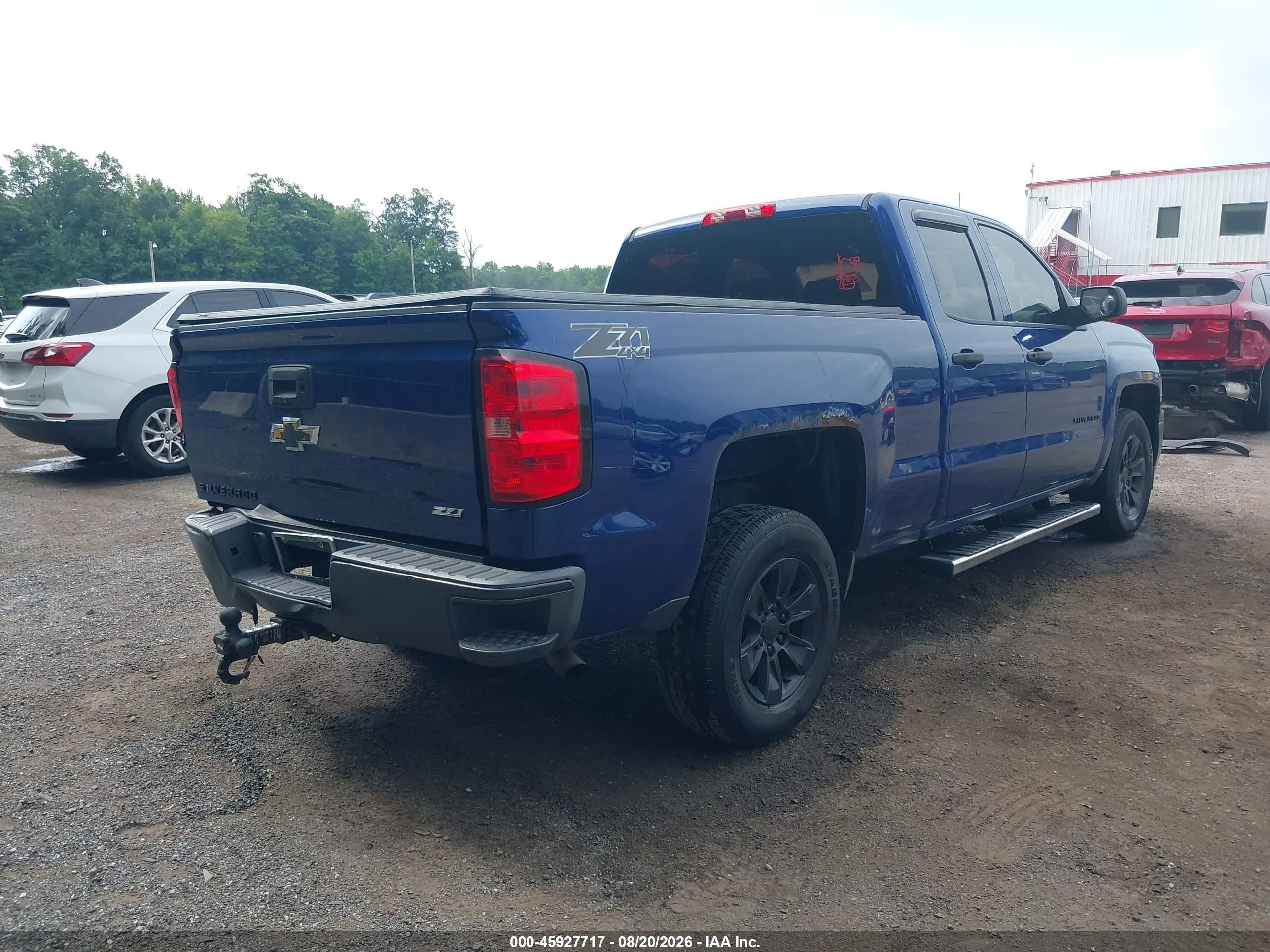 2014 Chevrolet Silverado 1500 Work Truck Blue vin: 1GCVKPEH8EZ341799