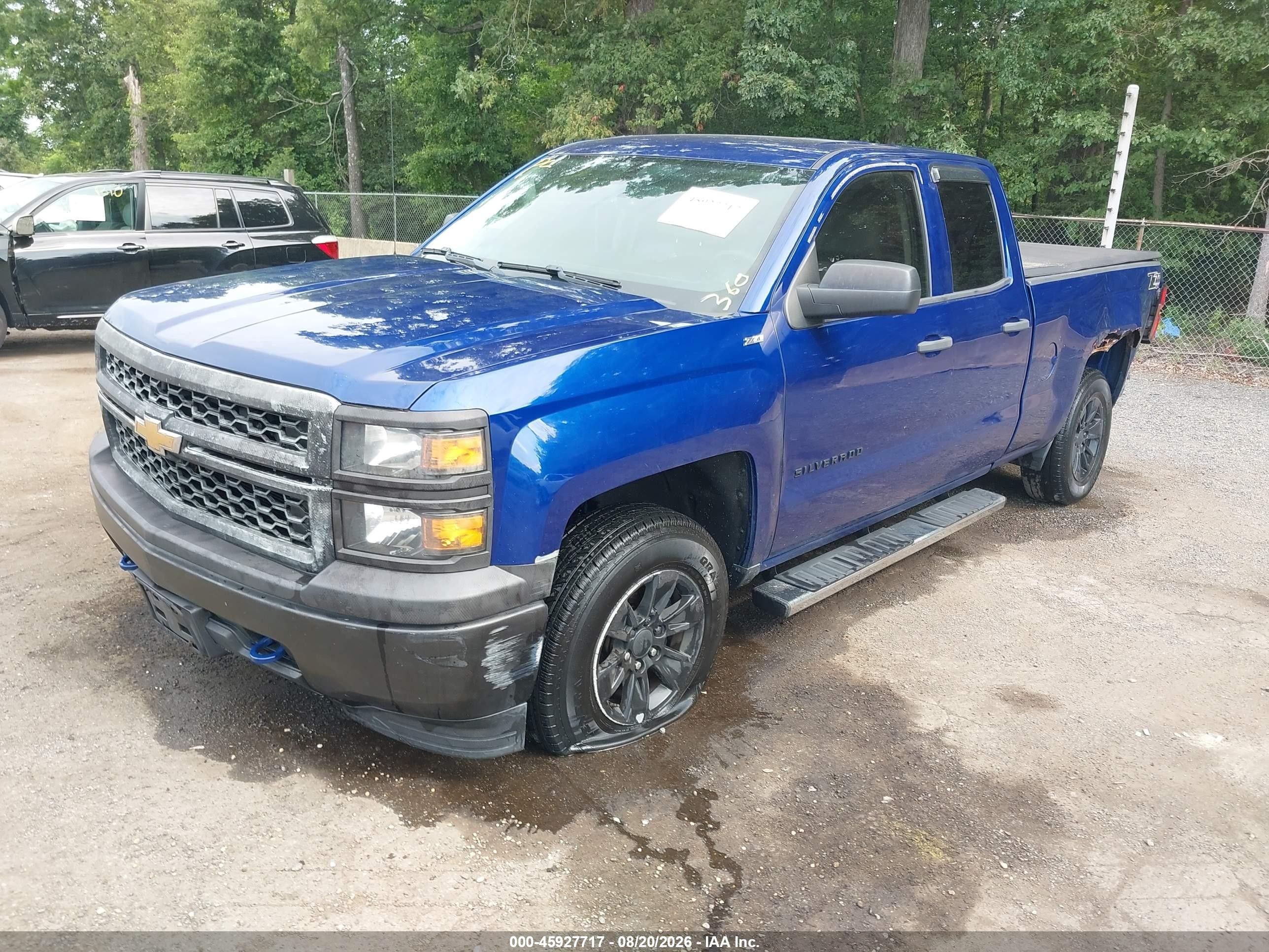 2014 Chevrolet Silverado 1500 Work Truck Blue vin: 1GCVKPEH8EZ341799