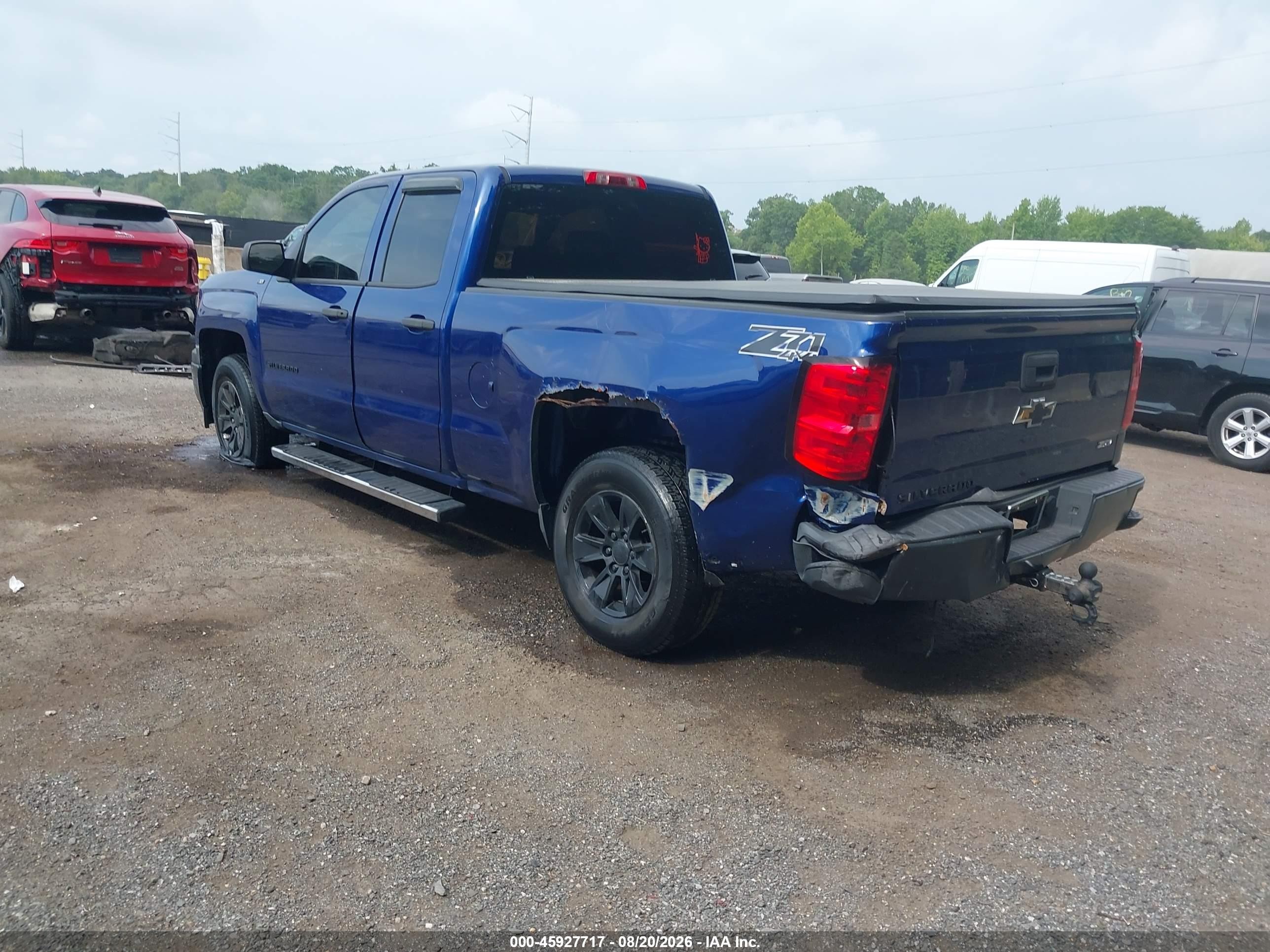 2014 Chevrolet Silverado 1500 Work Truck Blue vin: 1GCVKPEH8EZ341799