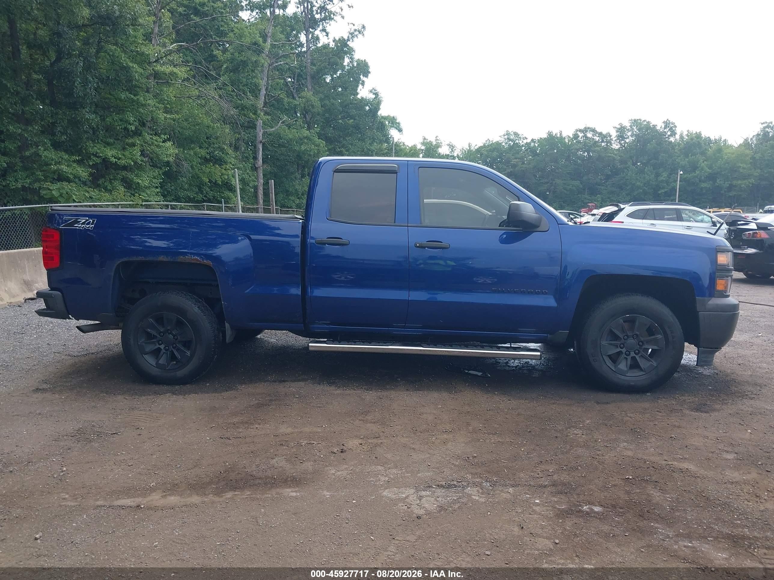 2014 Chevrolet Silverado 1500 Work Truck Blue vin: 1GCVKPEH8EZ341799