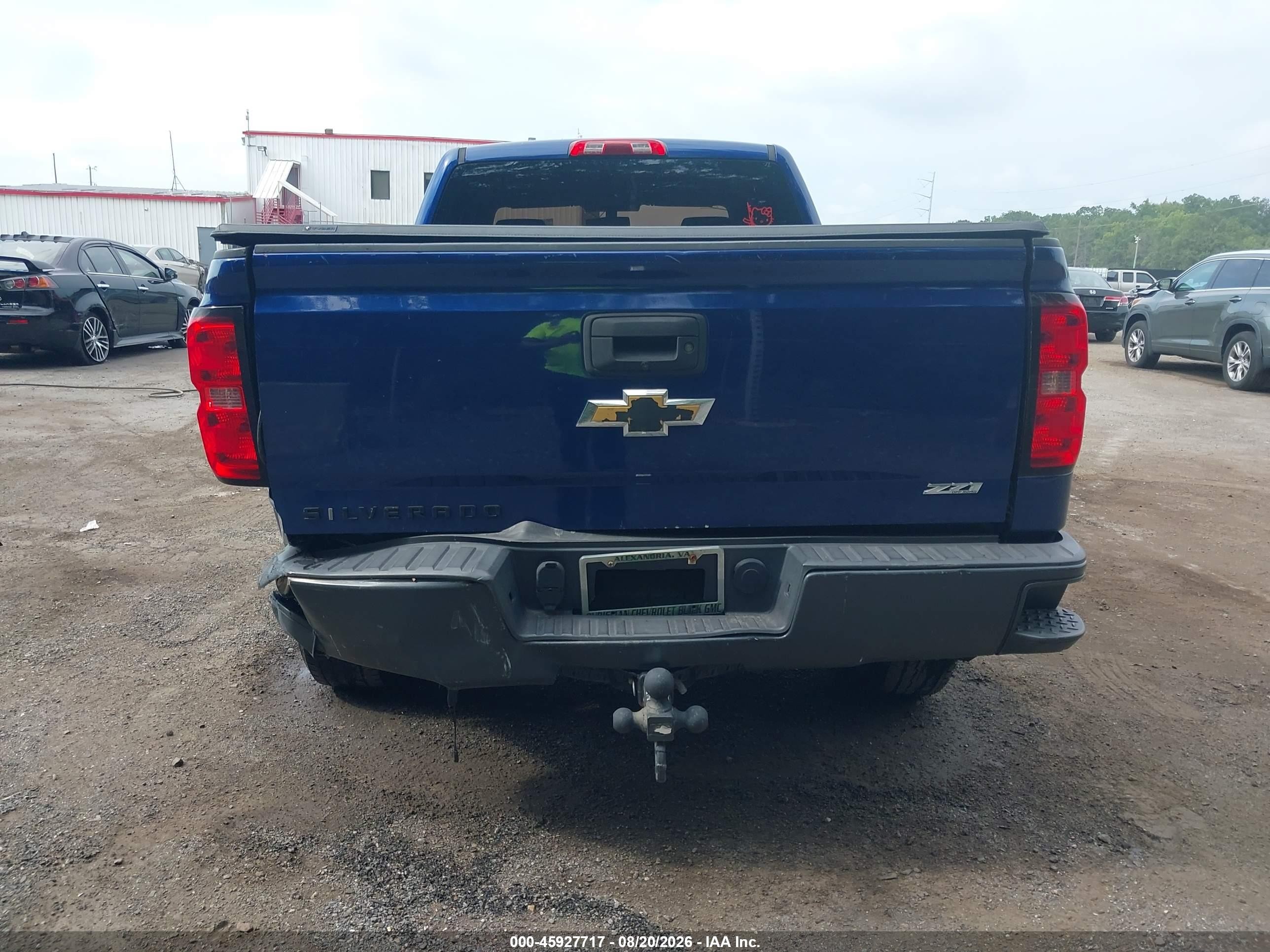 2014 Chevrolet Silverado 1500 Work Truck Blue vin: 1GCVKPEH8EZ341799
