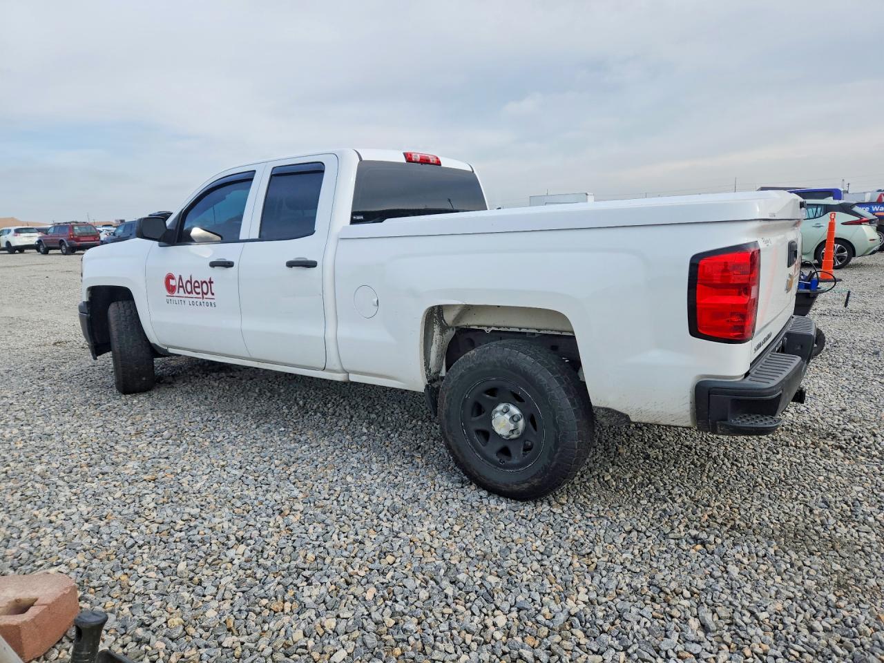 2015 Chevrolet Silverado K1500 White vin: 1GCVKPEH8FZ365246