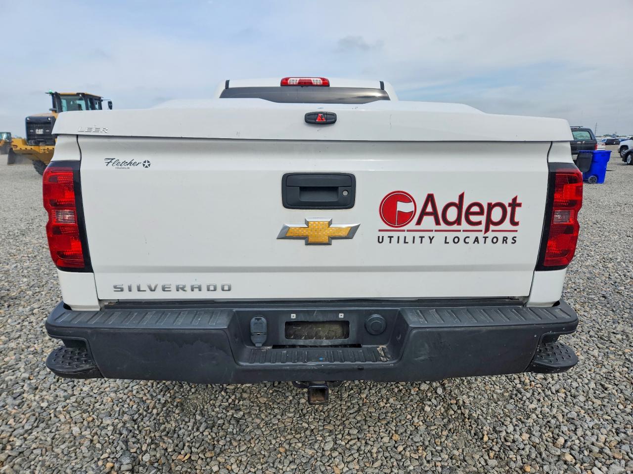 2015 Chevrolet Silverado K1500 White vin: 1GCVKPEH8FZ365246