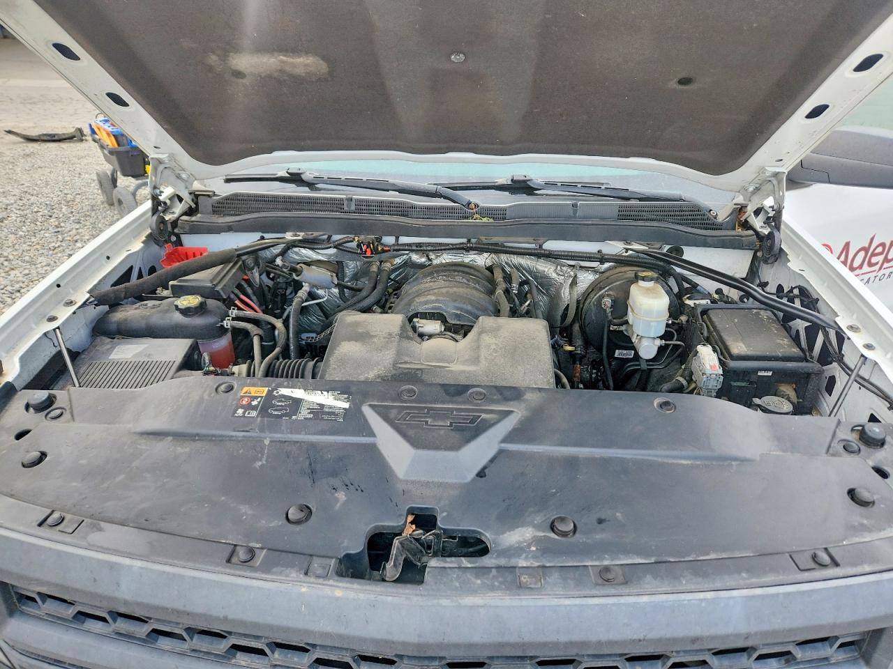 2015 Chevrolet Silverado K1500 White vin: 1GCVKPEH8FZ365246