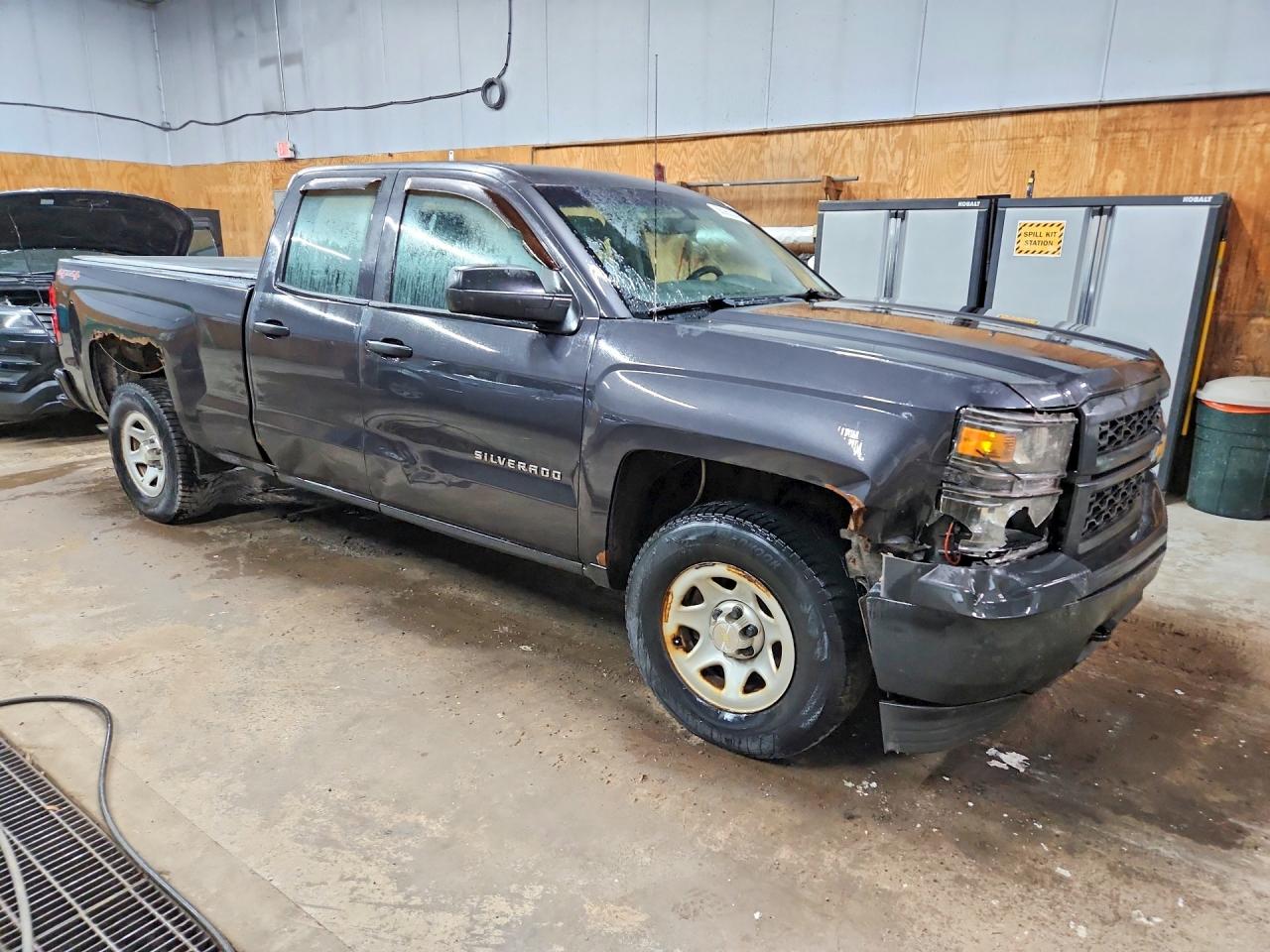 2014 Chevrolet Silverado K1500 Black vin: 1GCVKPEH9EZ252131