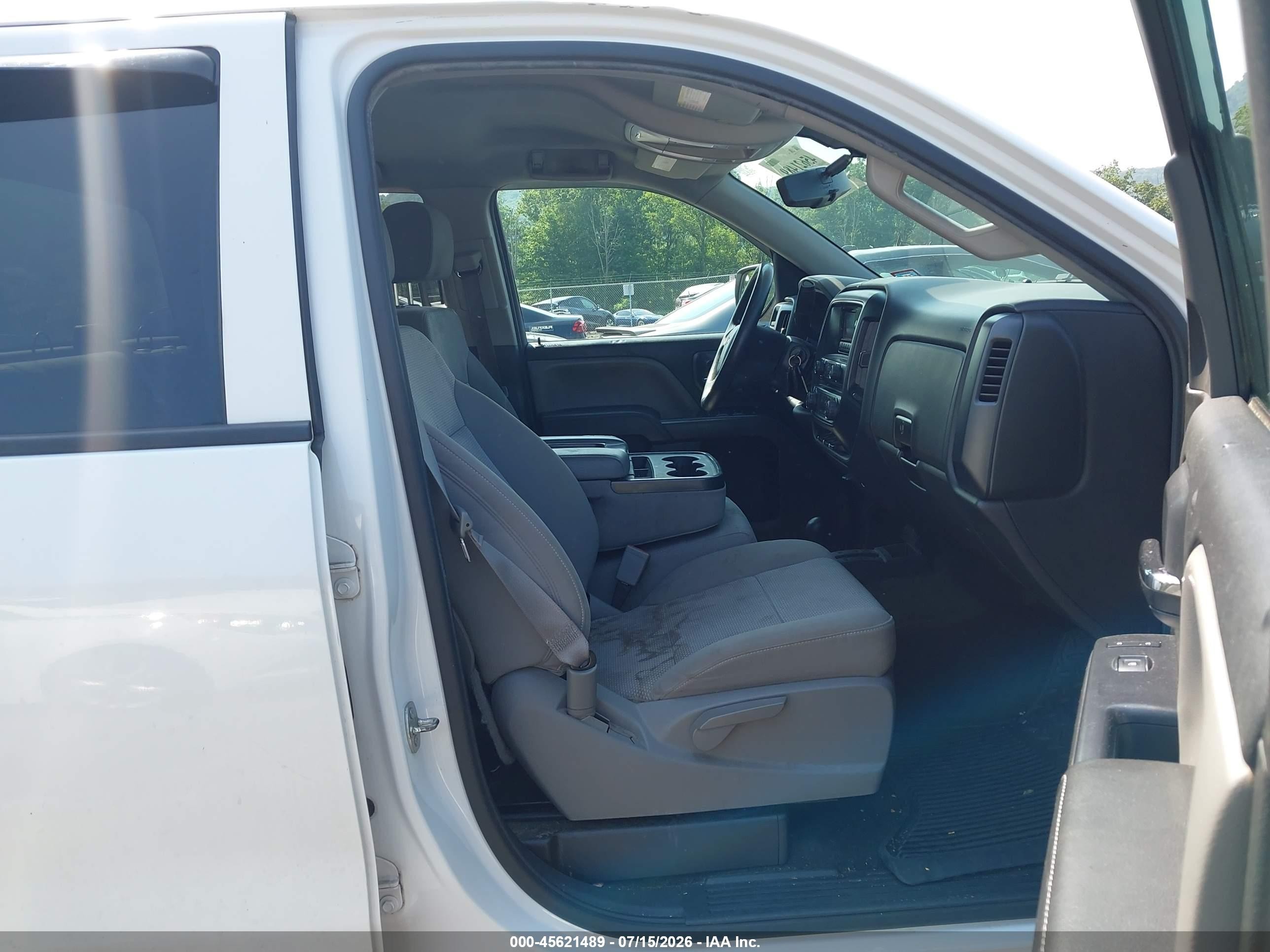 2014 Chevrolet Silverado 1500 Work Truck White vin: 1GCVKPEH9EZ398710