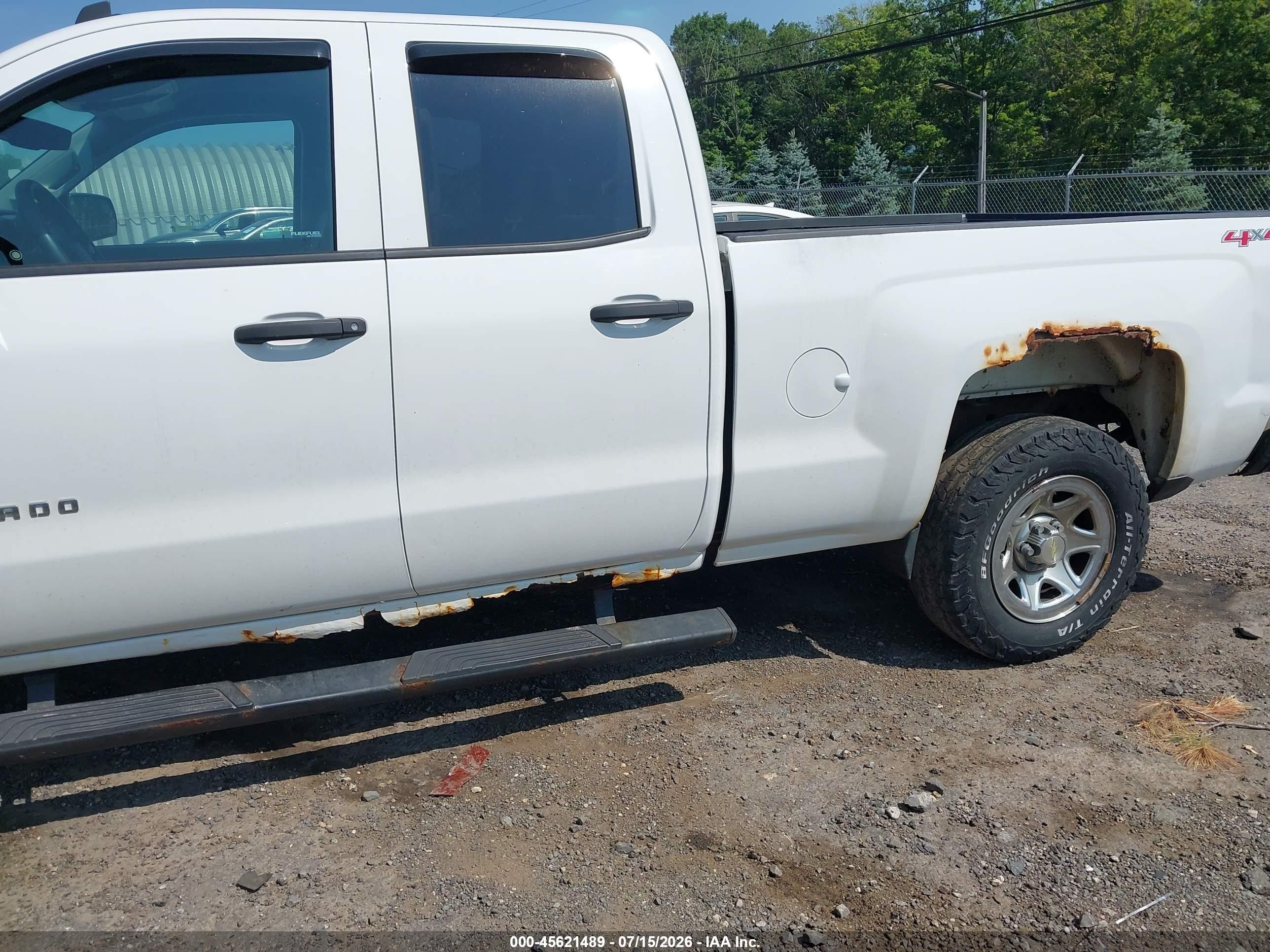 2014 Chevrolet Silverado 1500 Work Truck White vin: 1GCVKPEH9EZ398710