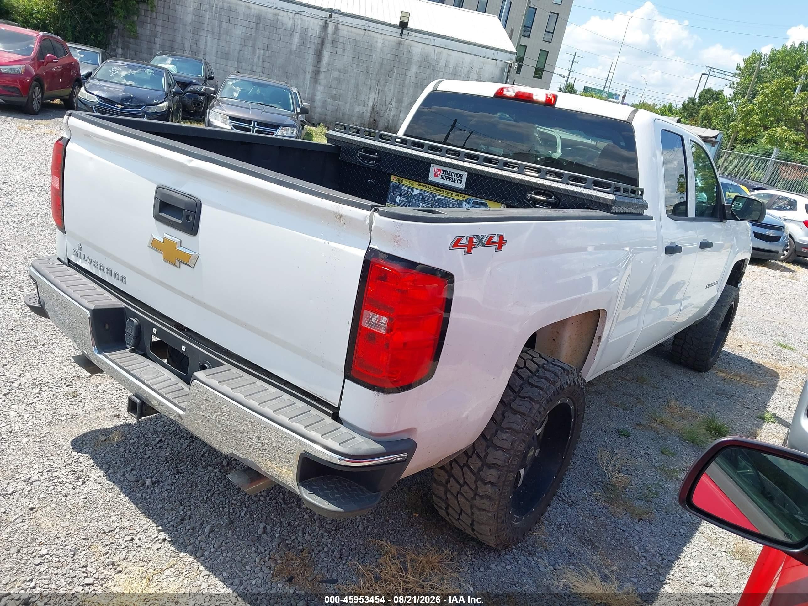 2015 Chevrolet Silverado 1500 Ls White vin: 1GCVKPEH9FZ237713