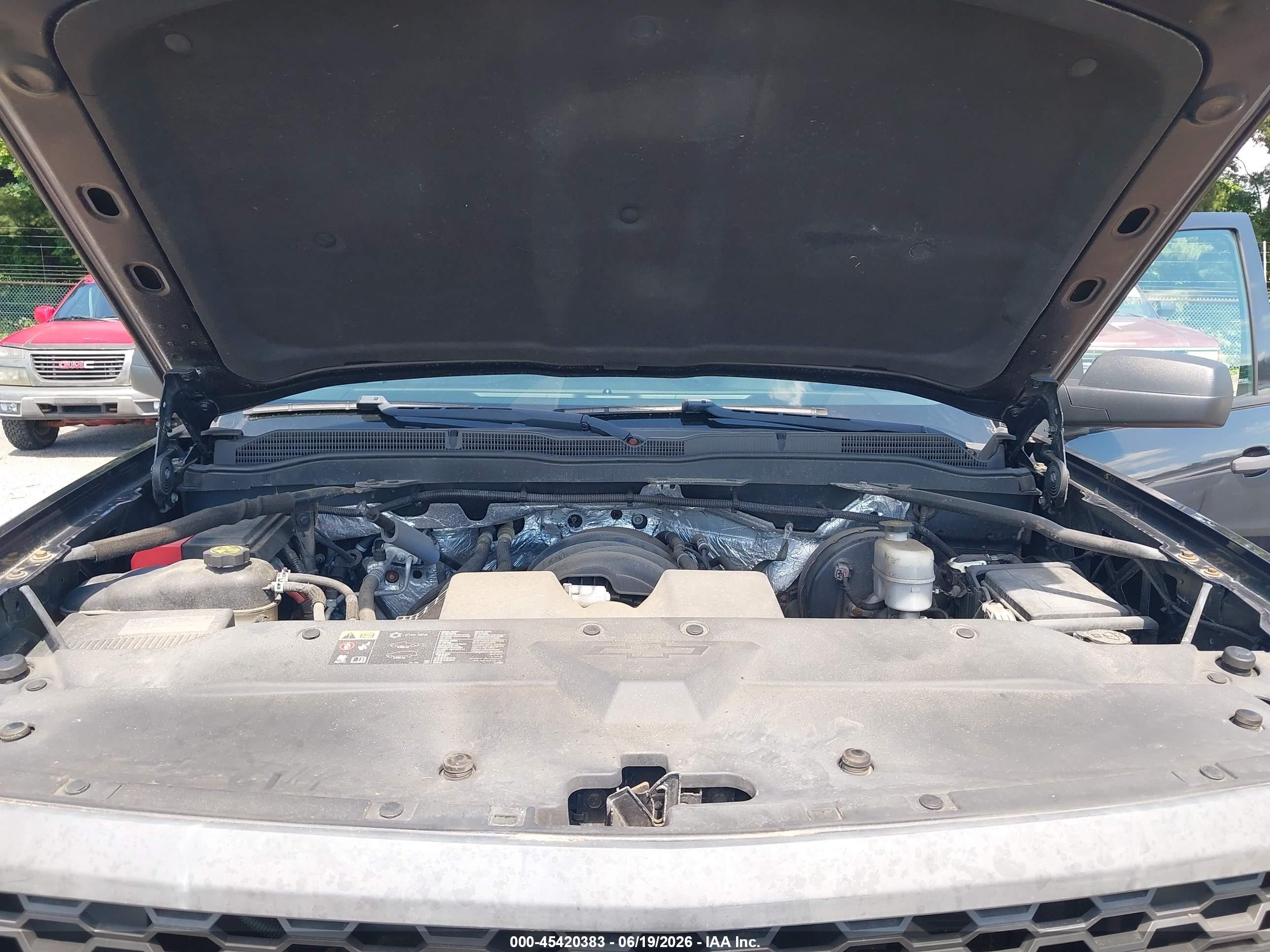 2015 Chevrolet Silverado 1500 Work Truck Black vin: 1GCVKPEH9FZ281906