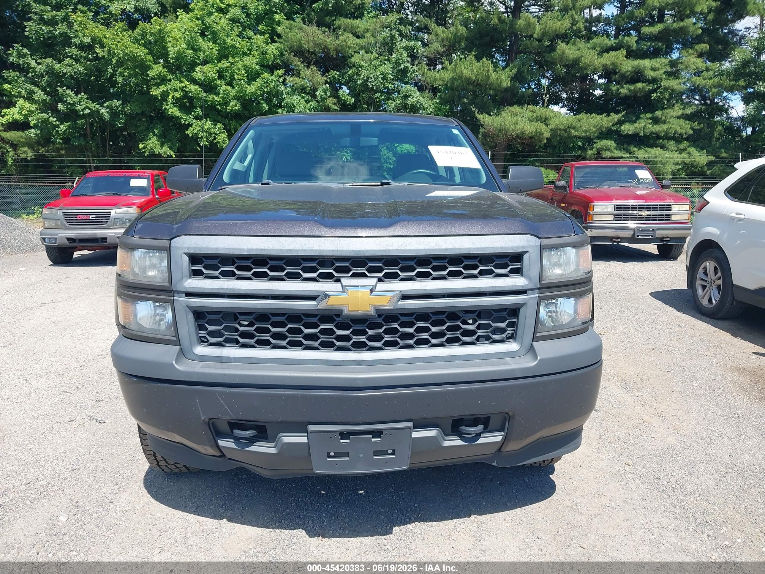 2015 Chevrolet Silverado 1500 Work Truck Black vin: 1GCVKPEH9FZ281906