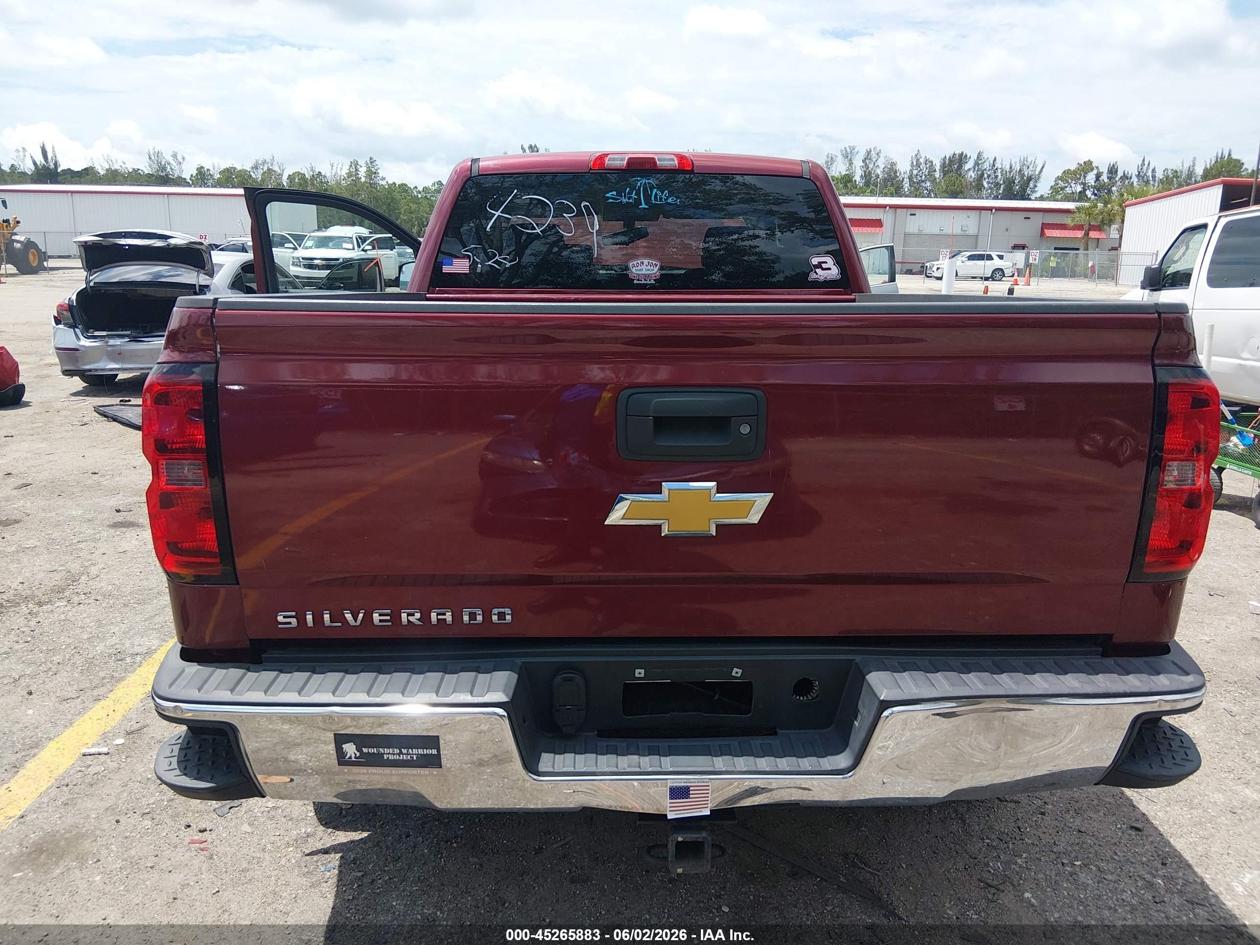 2014 Chevrolet Silverado 1500 Work Truck 2wt Красный vin: 1GCVKPEHXEZ154239
