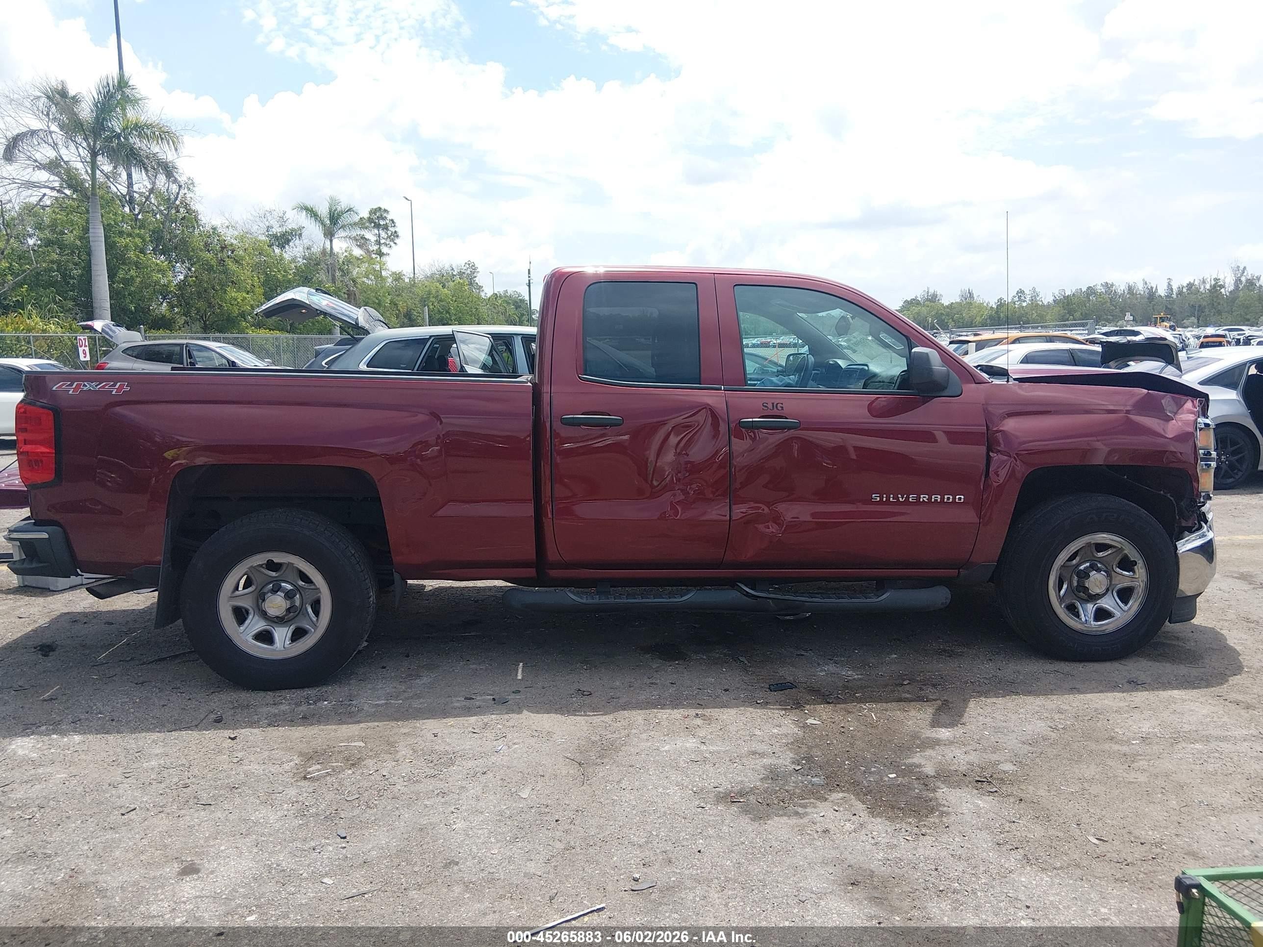 2014 Chevrolet Silverado 1500 Work Truck 2wt Красный vin: 1GCVKPEHXEZ154239