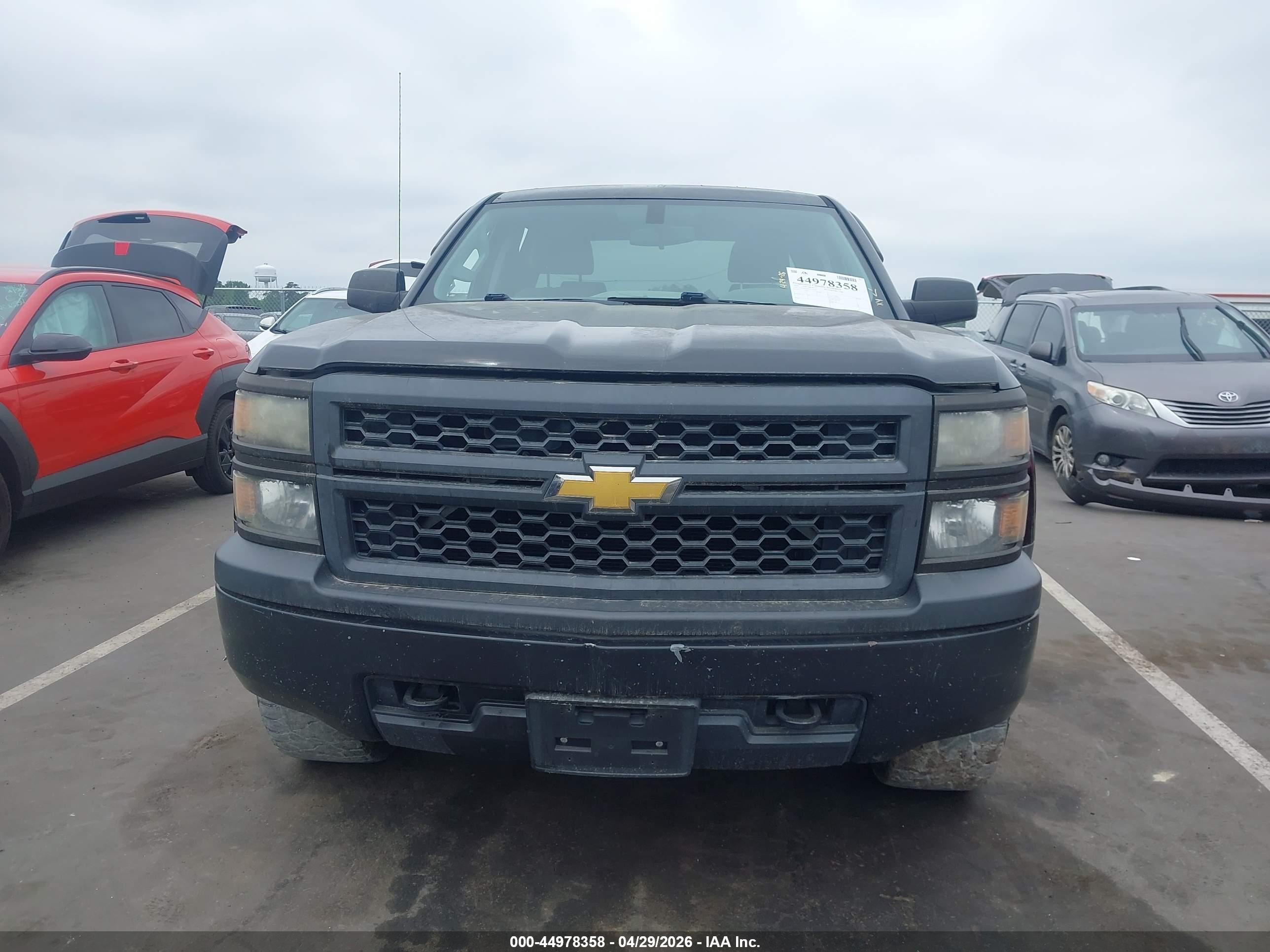 2014 Chevrolet Silverado 1500 Work Truck 1wt Black vin: 1GCVKPEHXEZ254048