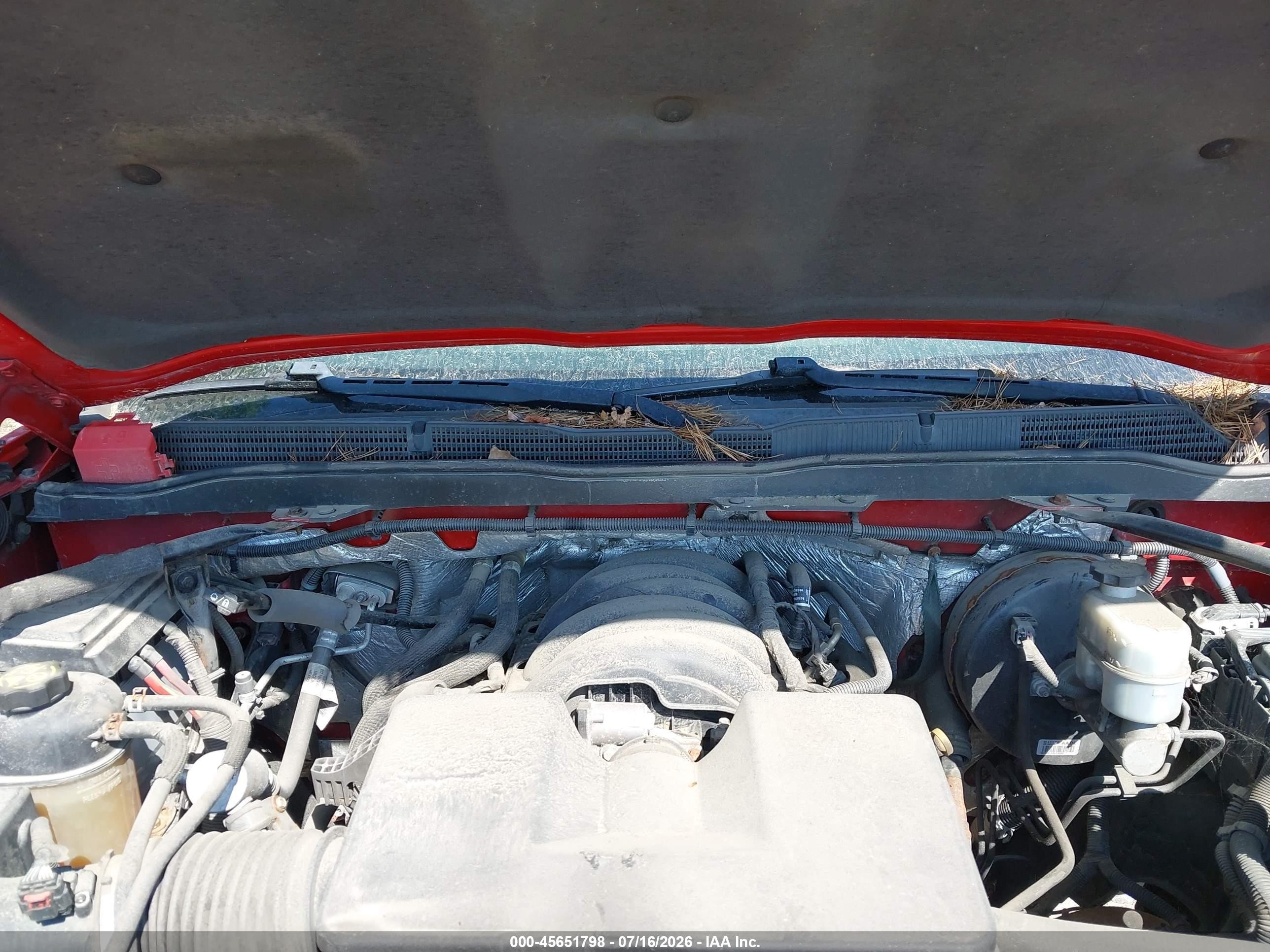 2014 Chevrolet Silverado 1500 Work Truck Red vin: 1GCVKPEHXEZ402425
