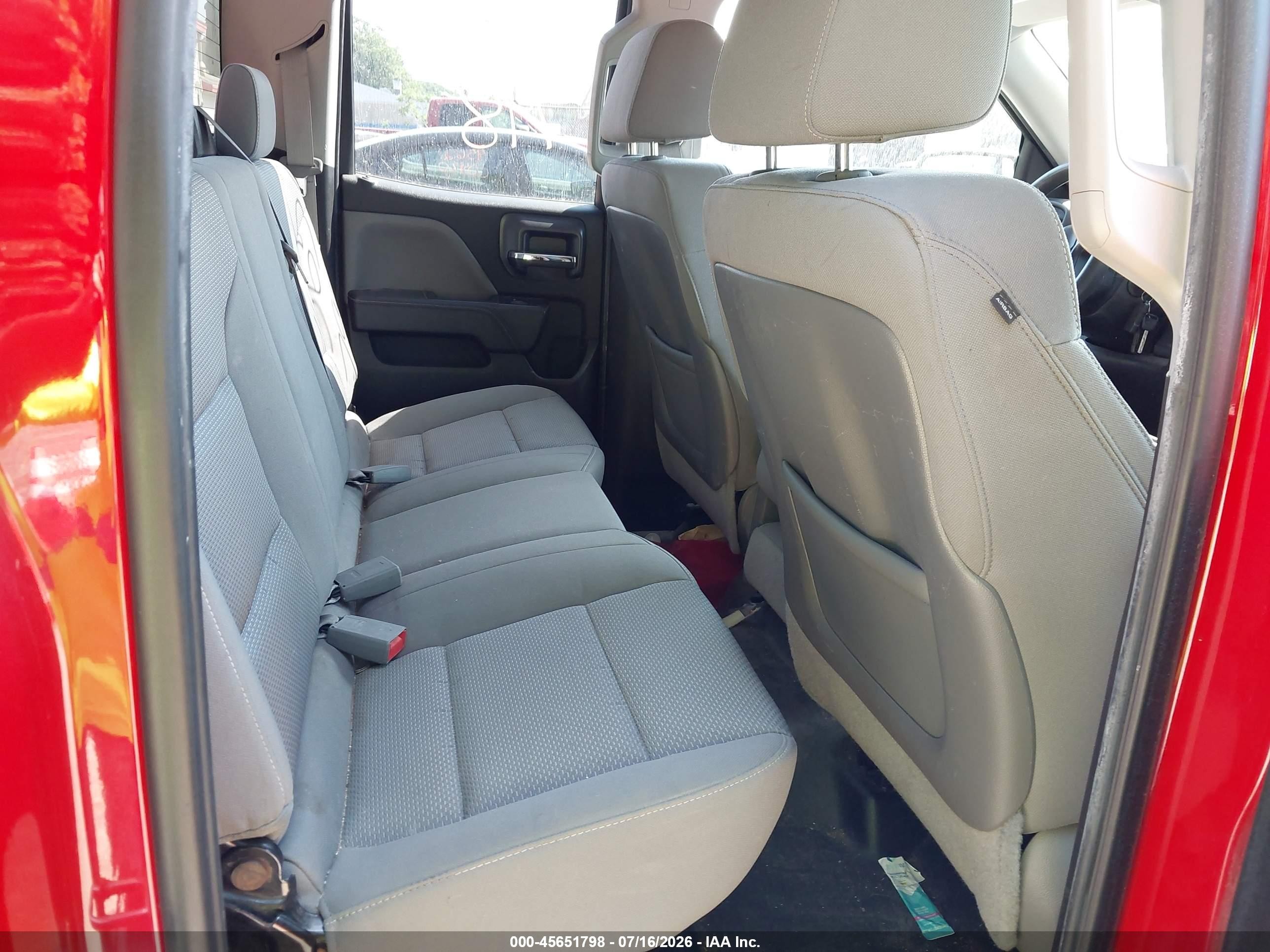 2014 Chevrolet Silverado 1500 Work Truck Red vin: 1GCVKPEHXEZ402425